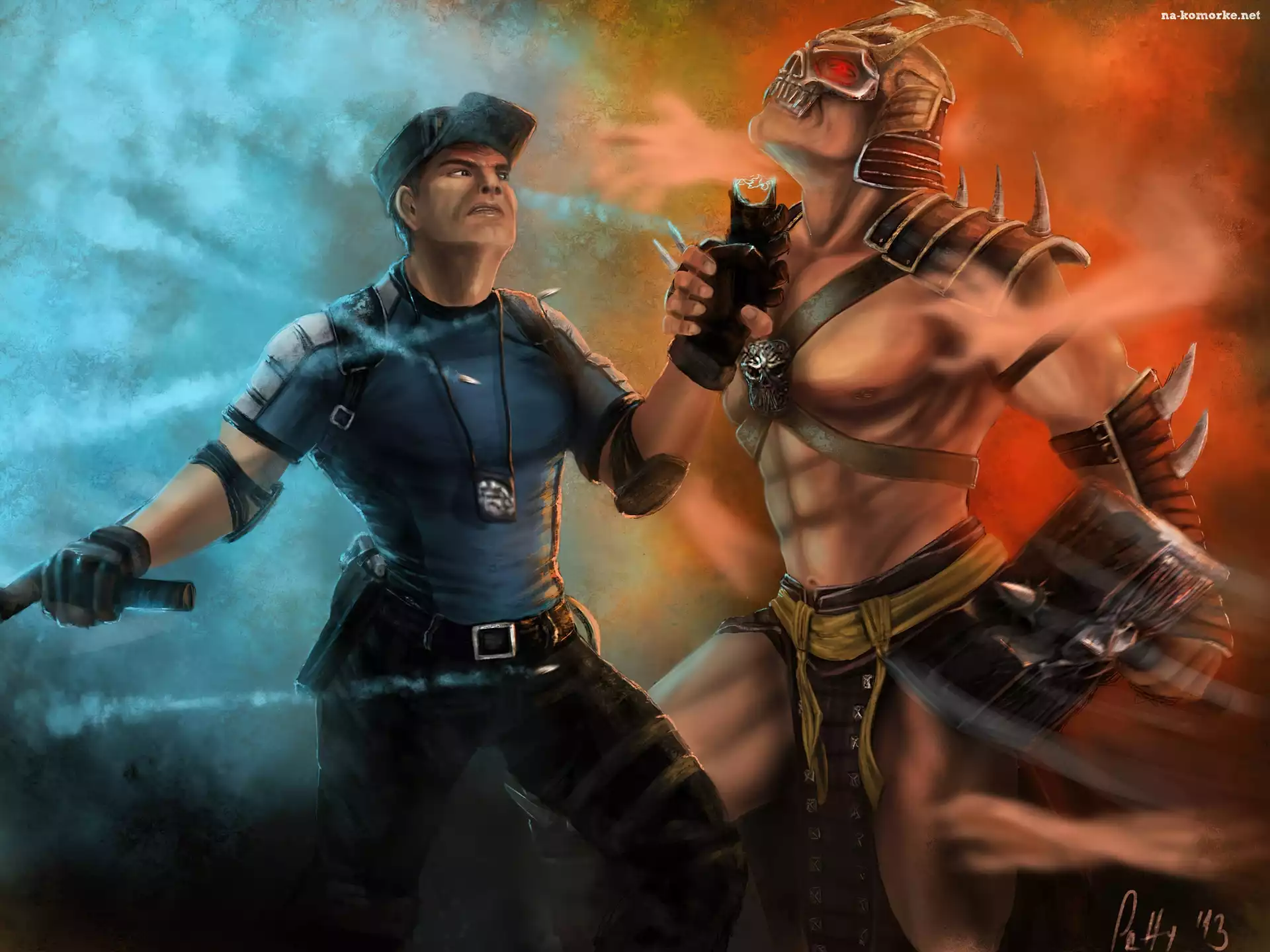 Mortal Kombat, Letticia Maer, Strtker, Shao Kahn