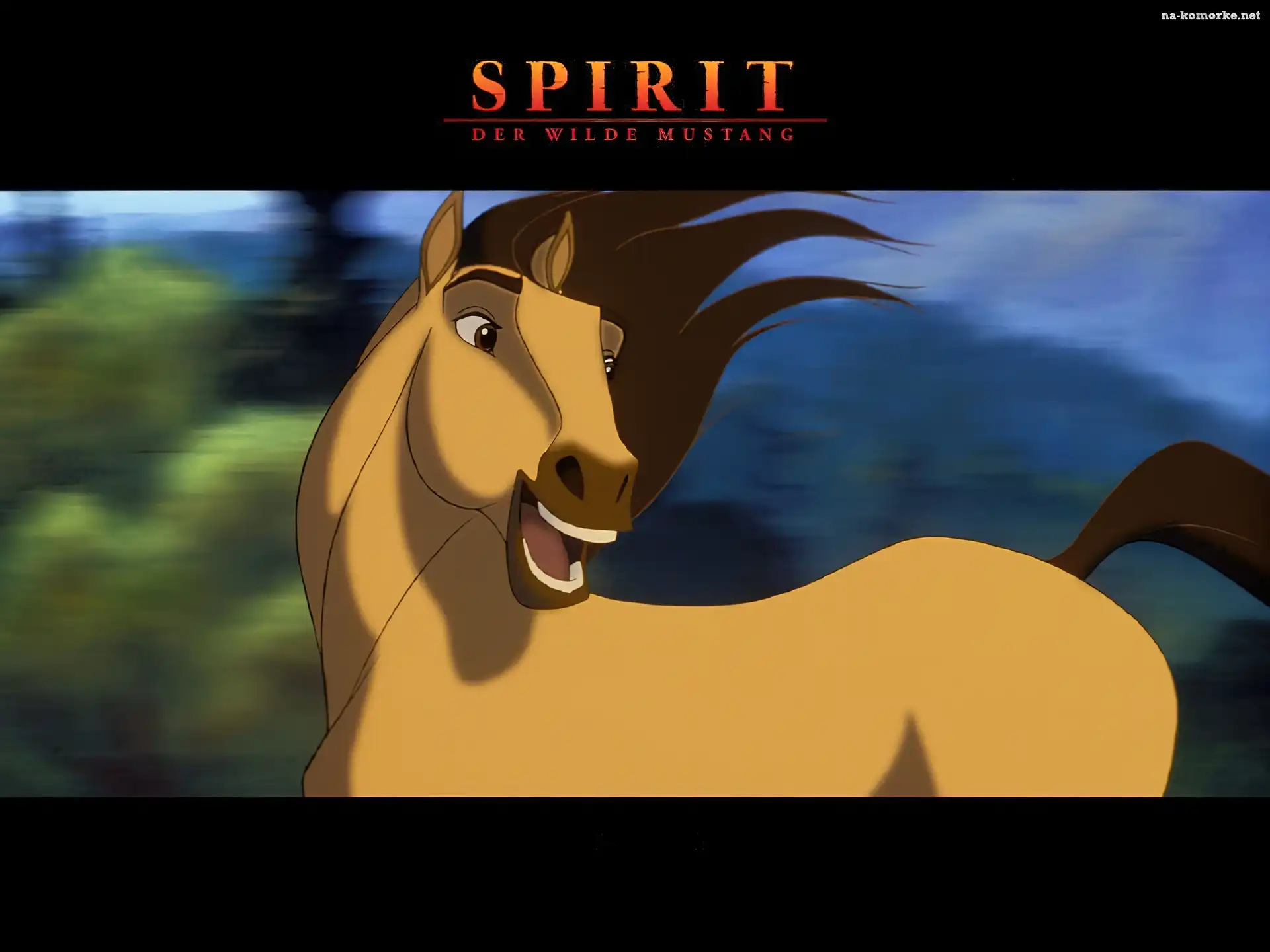 koń, Mustang z Dzikiej Doliny, Spirit Stallion of the Cimarron