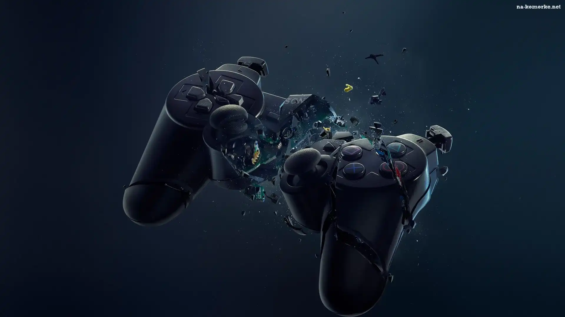 Konsola, Zniszczenie, PlayStation, Pad