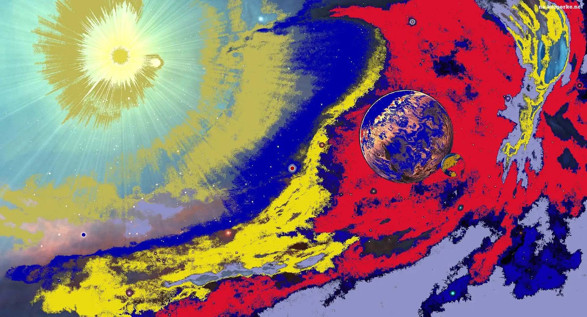 Kosmos, Wybuch, Gwiazda, Supernowa