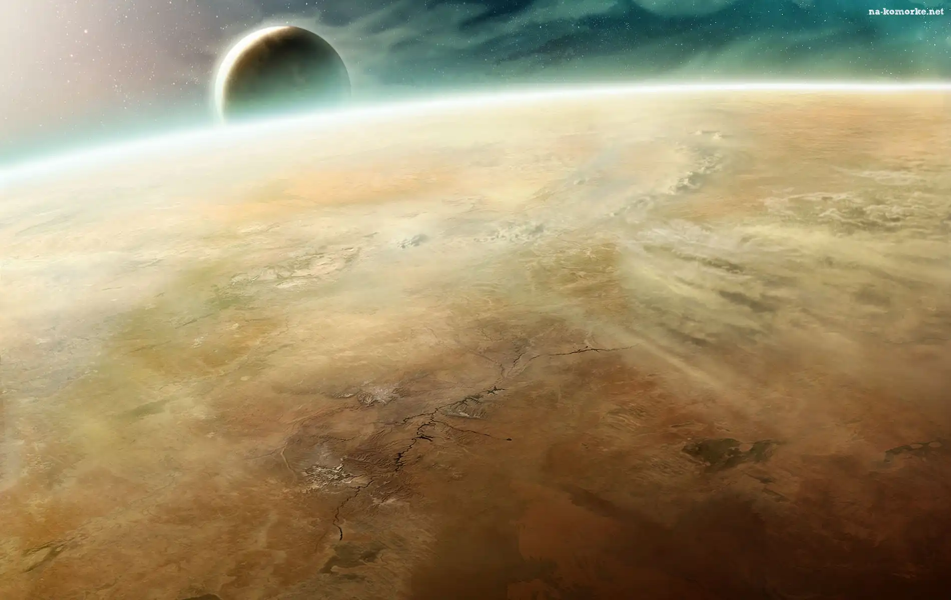 Księżyc, Kosmos, Planeta