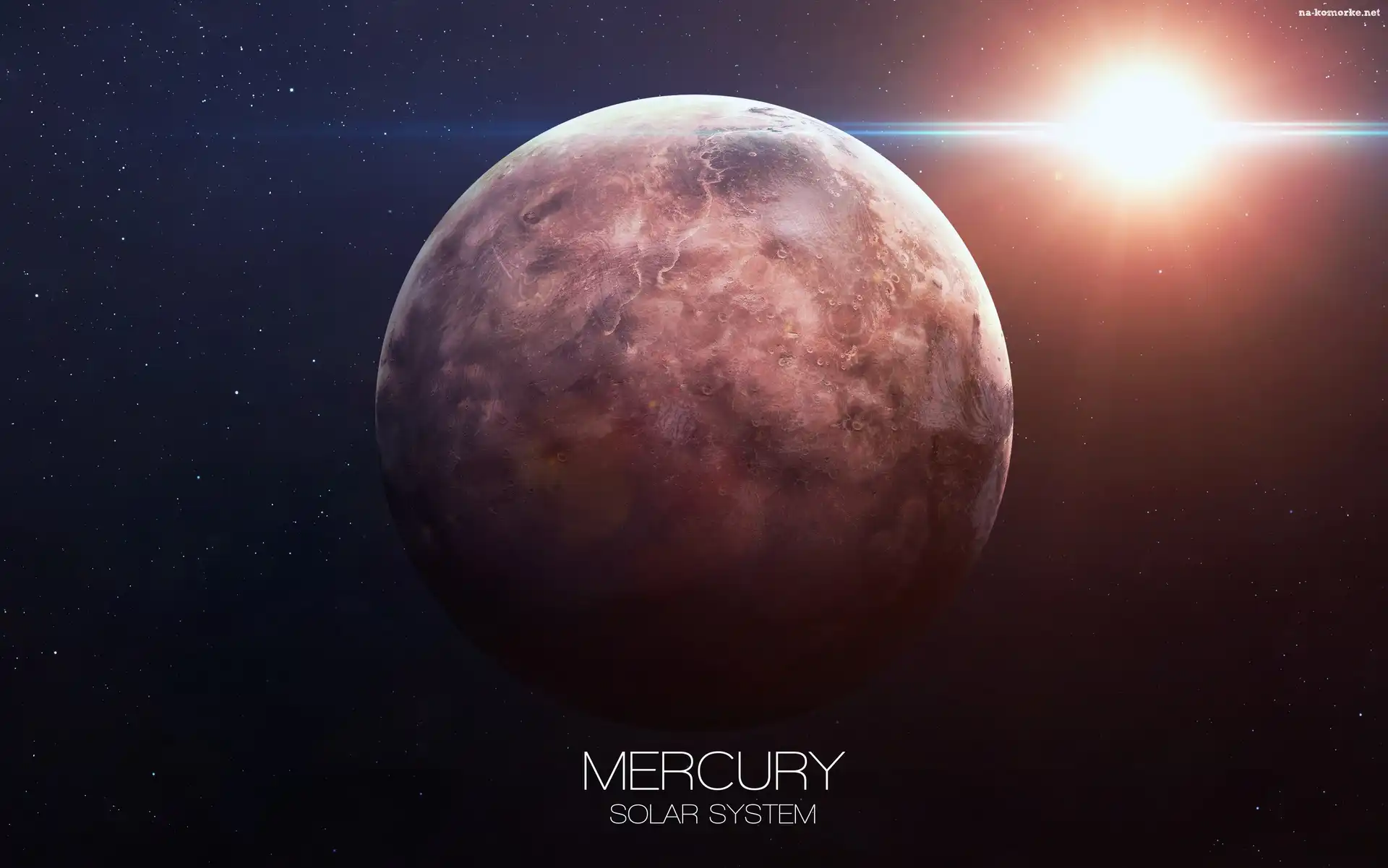 Kosmos, Słońce, Planeta, Merkury