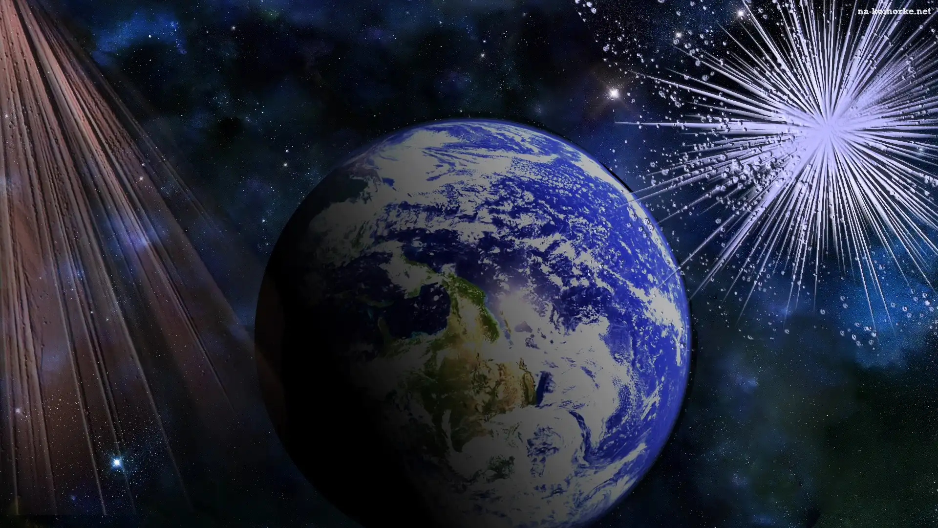 Tło, Kosmos, Planeta