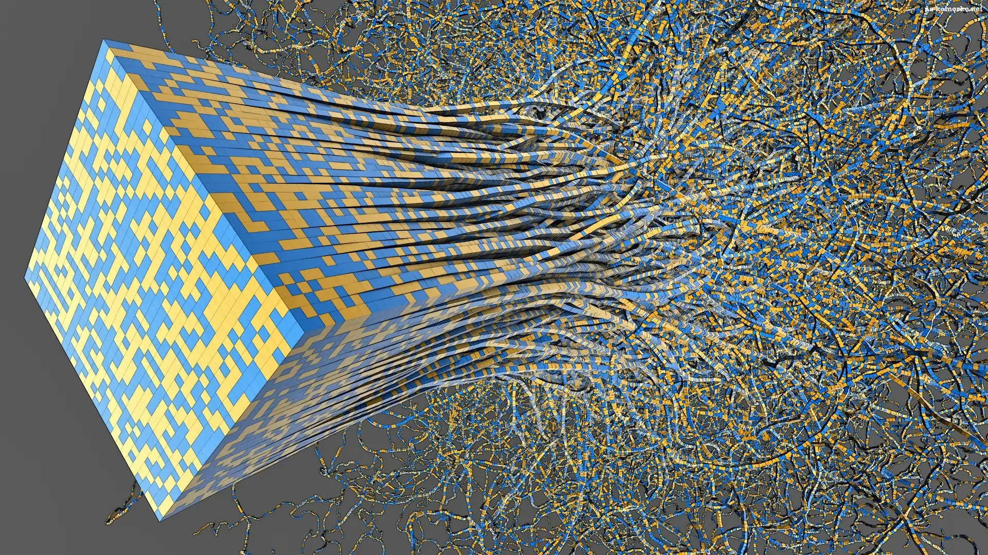 Kostka, 3D