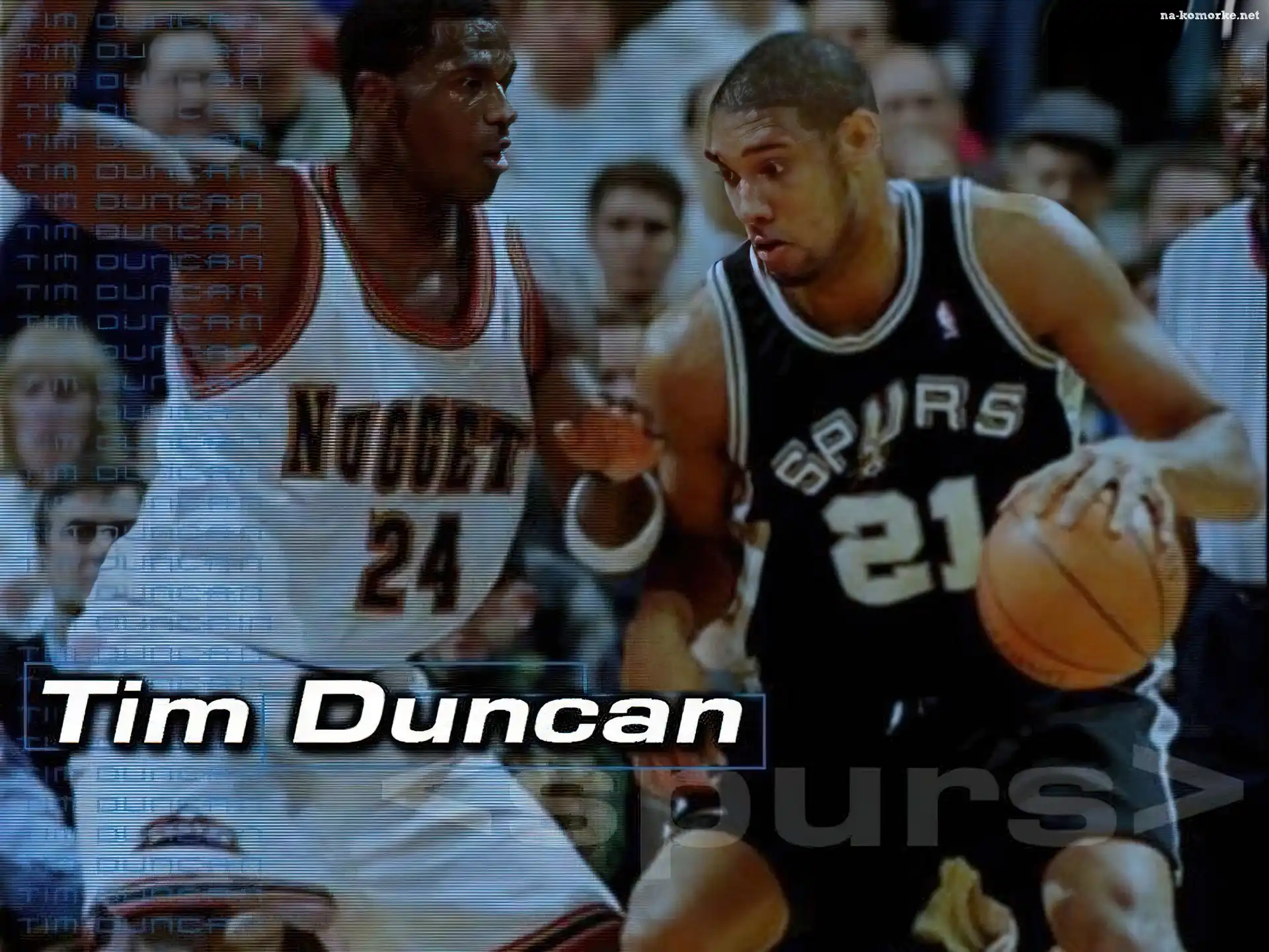 Koszykówka, koszykarz , Tim Duncan