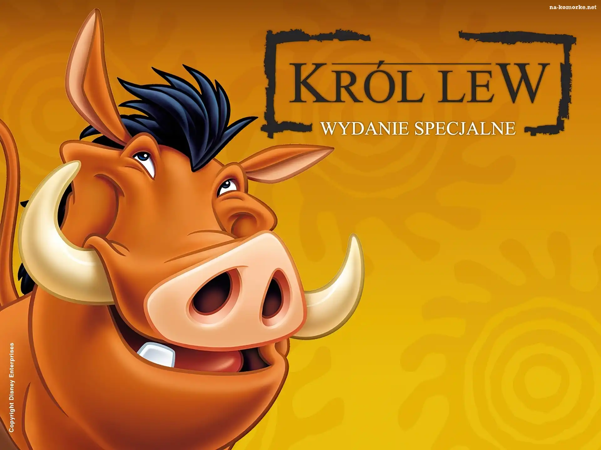 Pumba, Król Lew