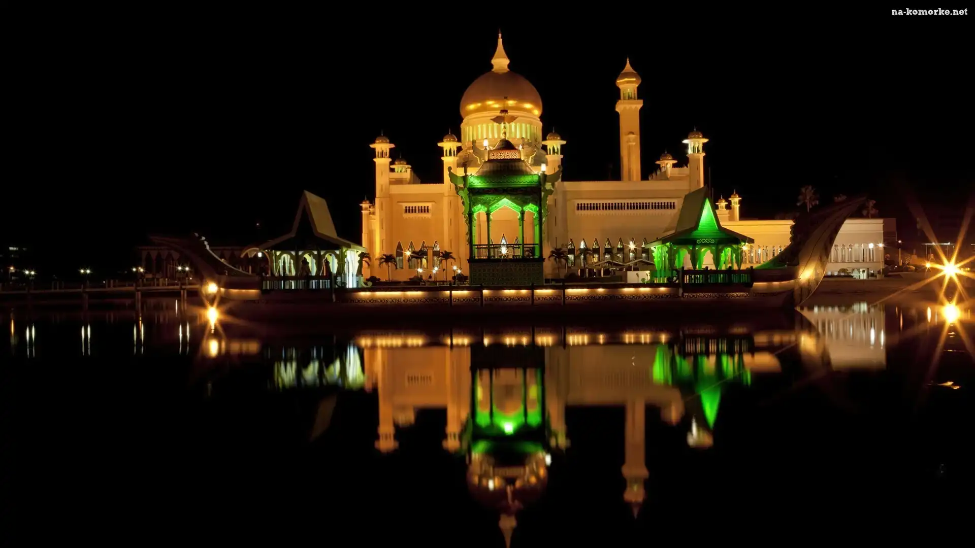 Darussalam, Królewska, Łódź, Brunei, Pałac, Sułtana, Morze