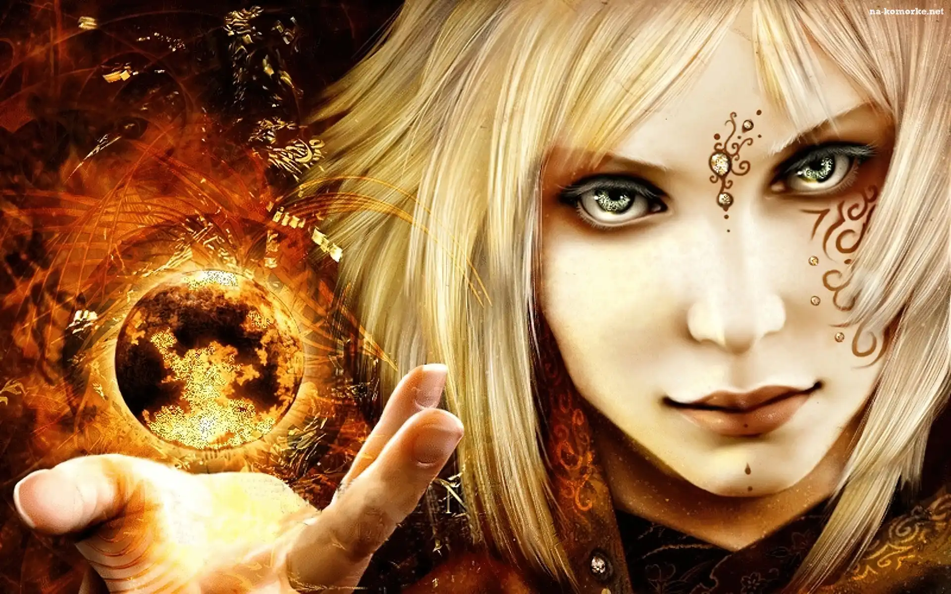 Kula, Fantasy, Twarz, Kobiety