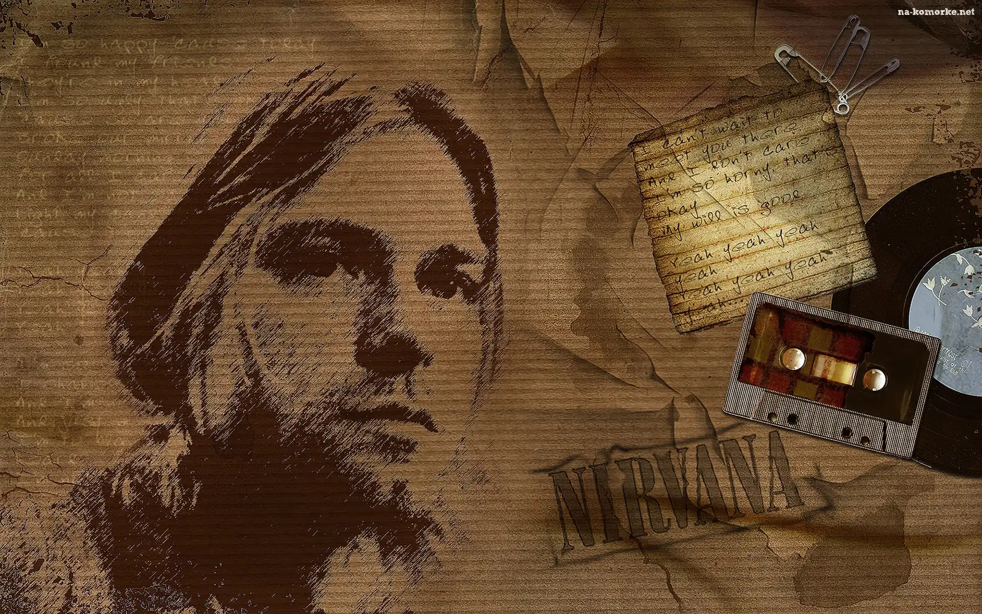 Kurt Cobain, Płyta, Nirvana, Taśma