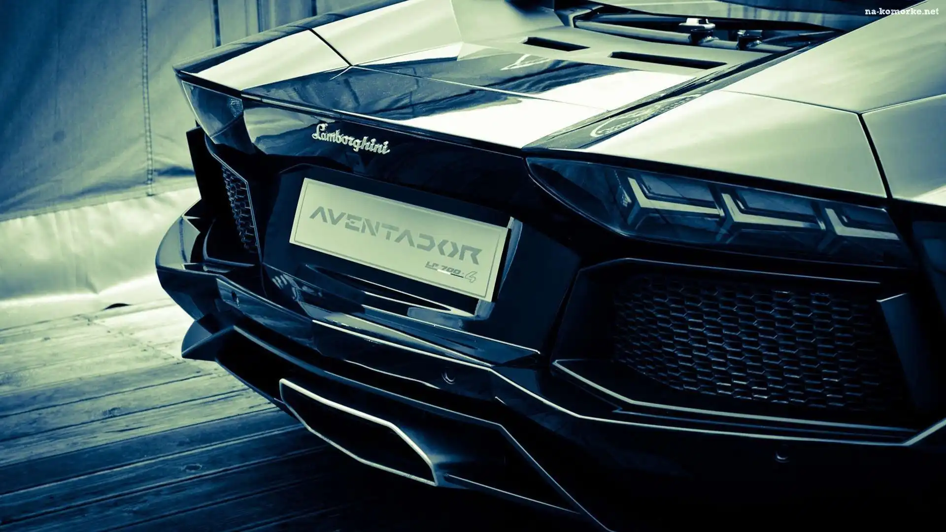 Czarne, Lamborghini, Avendator