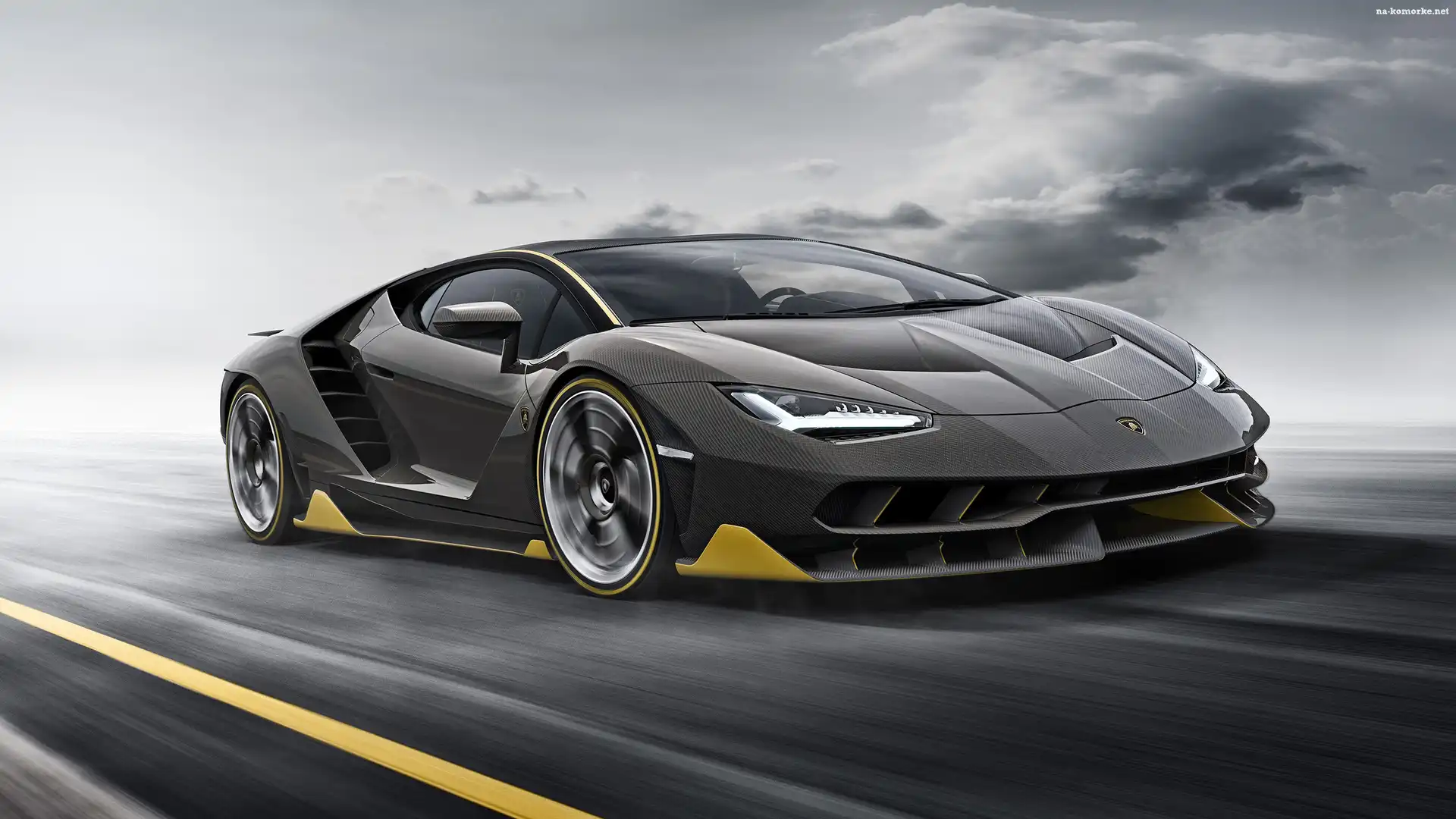 Lamborghini Centenario, Droga, Niebo