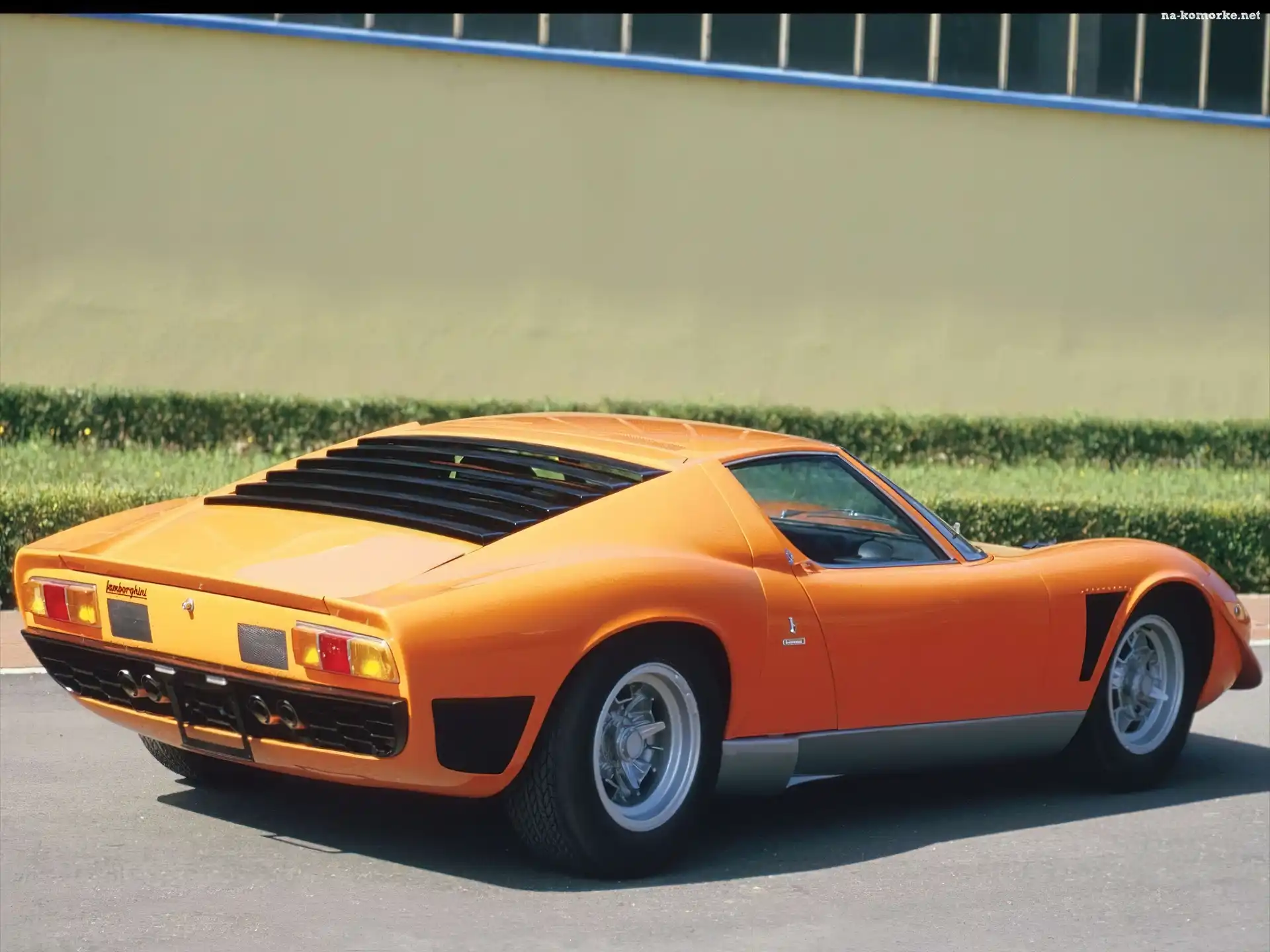 Lamborghini, Tył, Miura, Jota