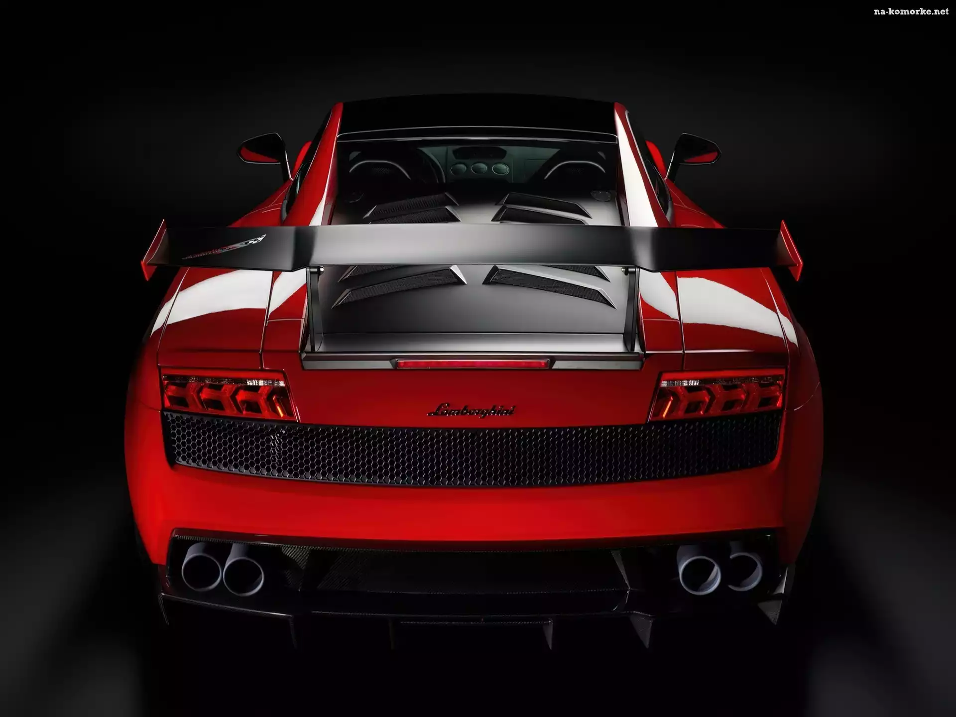 Lamborghini Gallardo LP570, Dyfuzor, Spojler