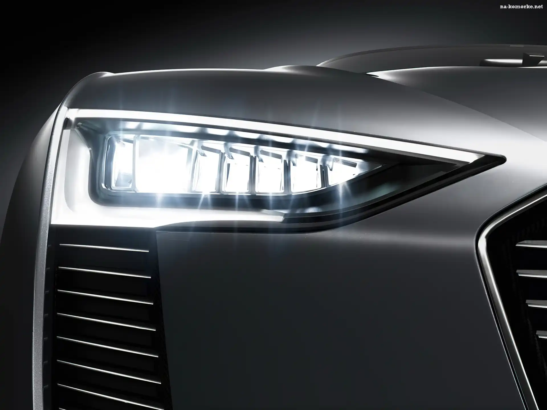 Lampa, Audi e-Tron, Przednia