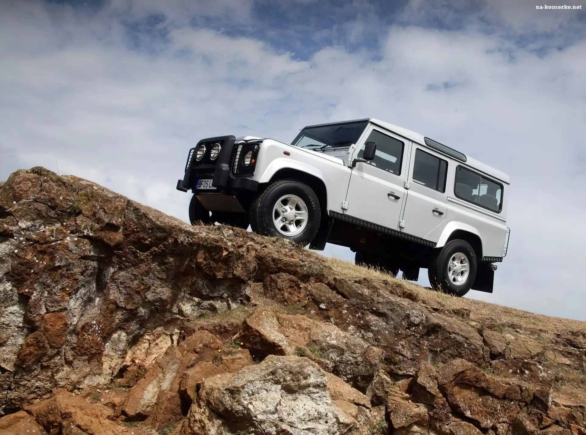 Land Rover Deferender, Wspinaczka