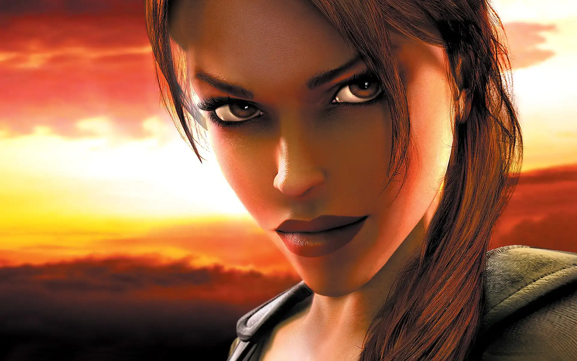Portret, Lara Croft