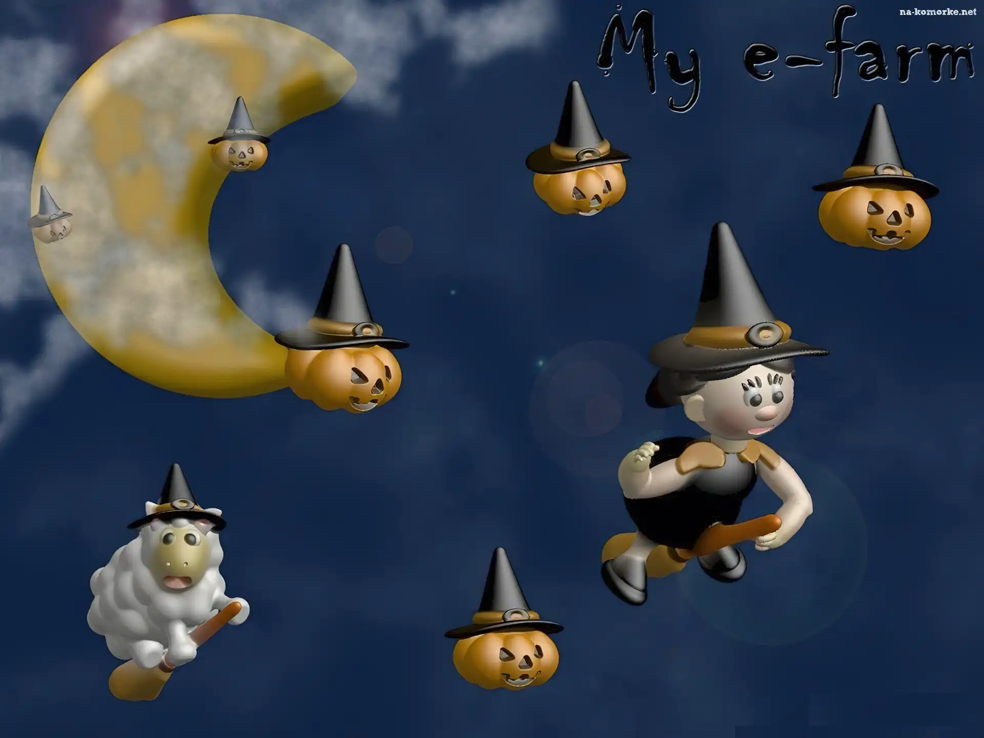 Halloween, latajÄ…ca owca