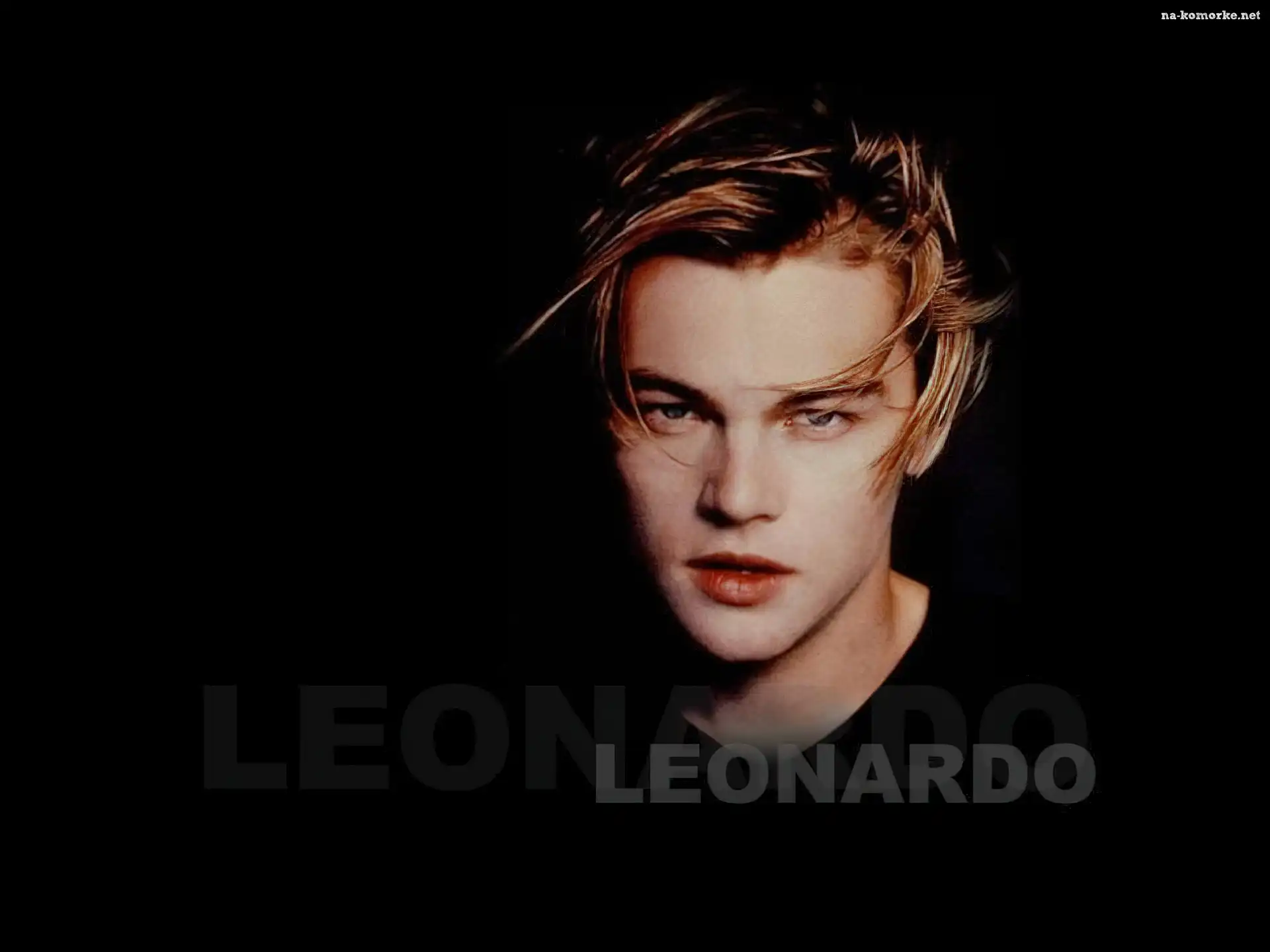 Leonardo DiCaprio, niebieskie oczy