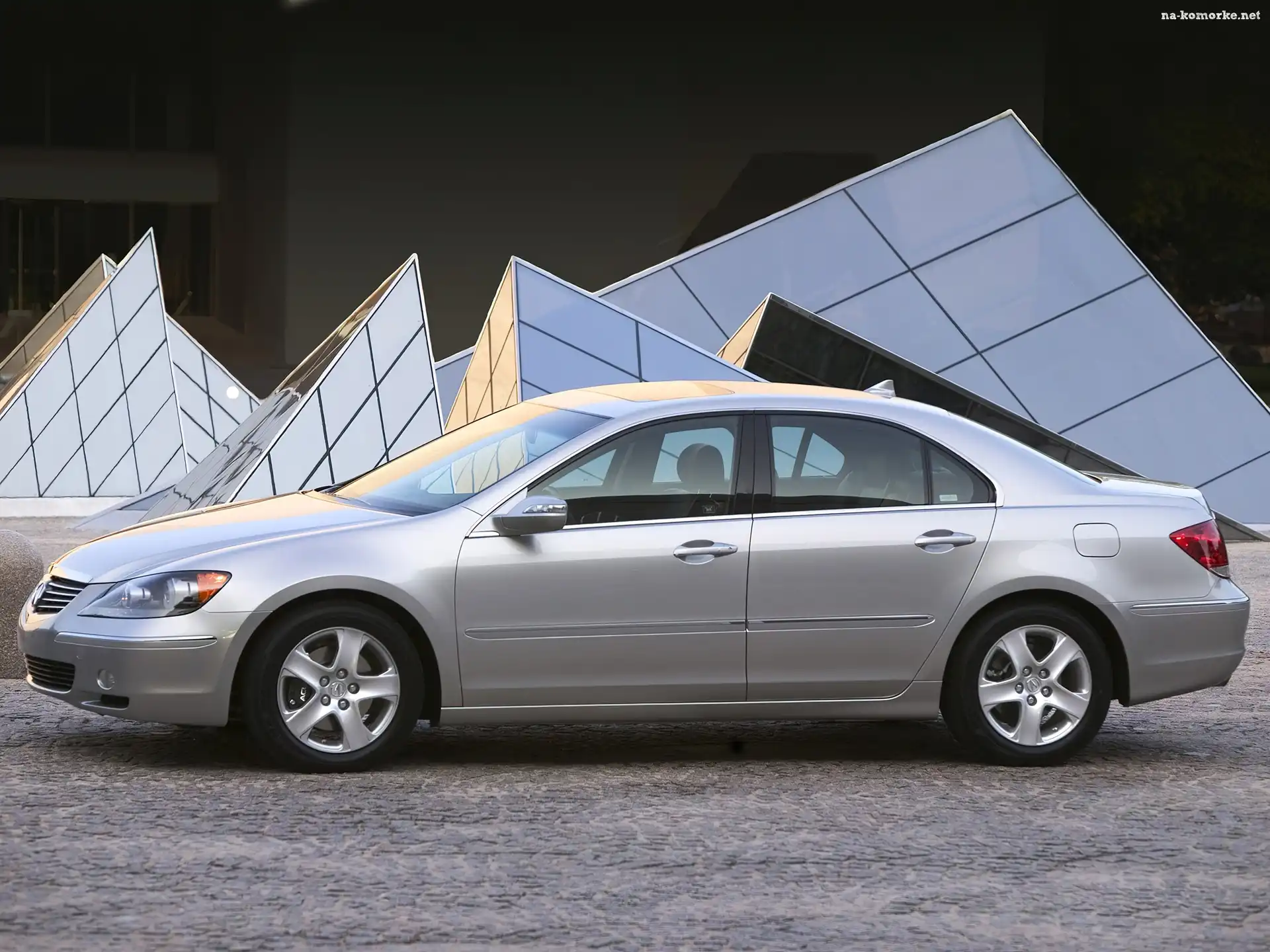 Lewy, Szyby, Bok, Acura RL
