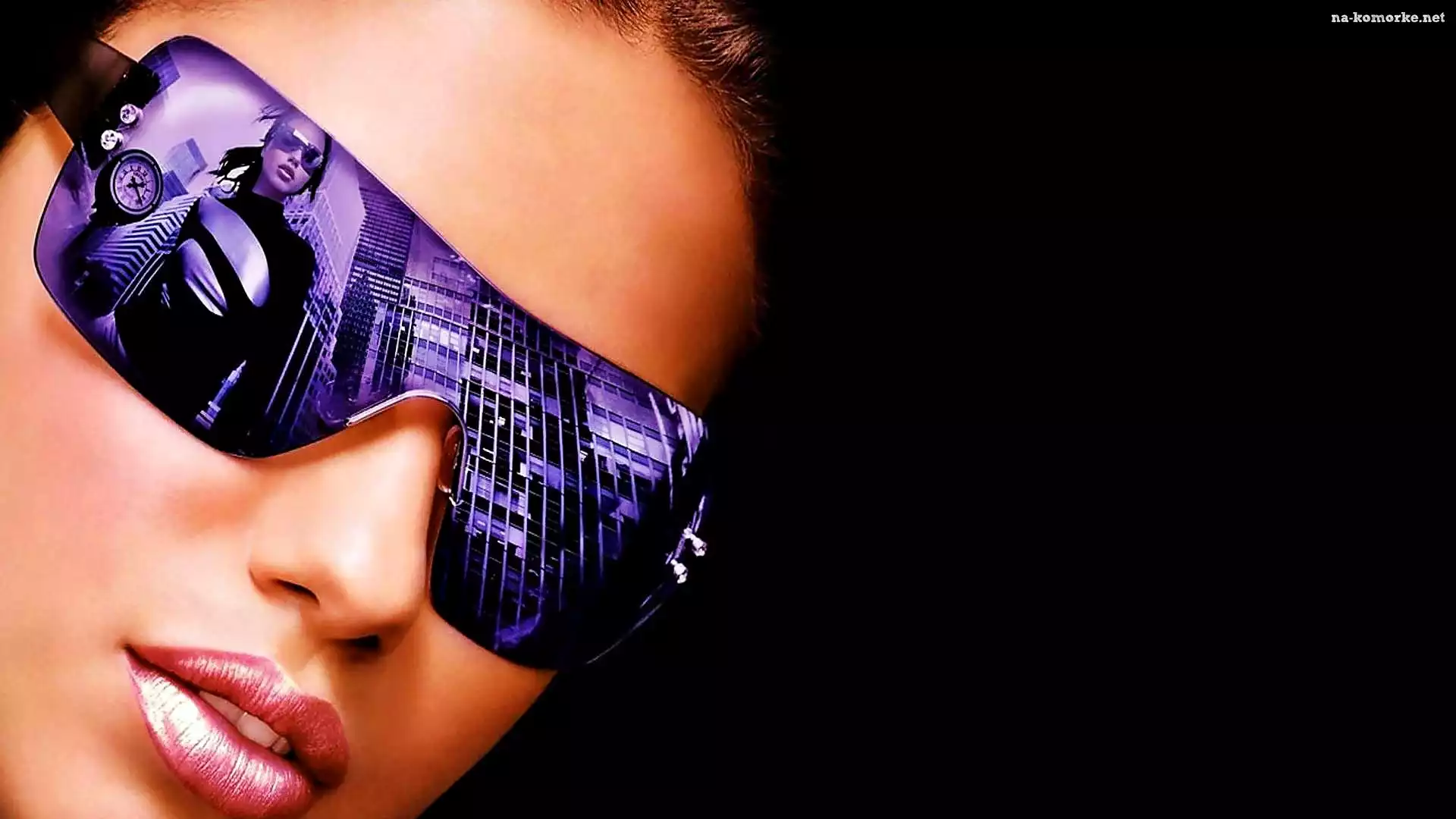 Adriana Lima, okulary