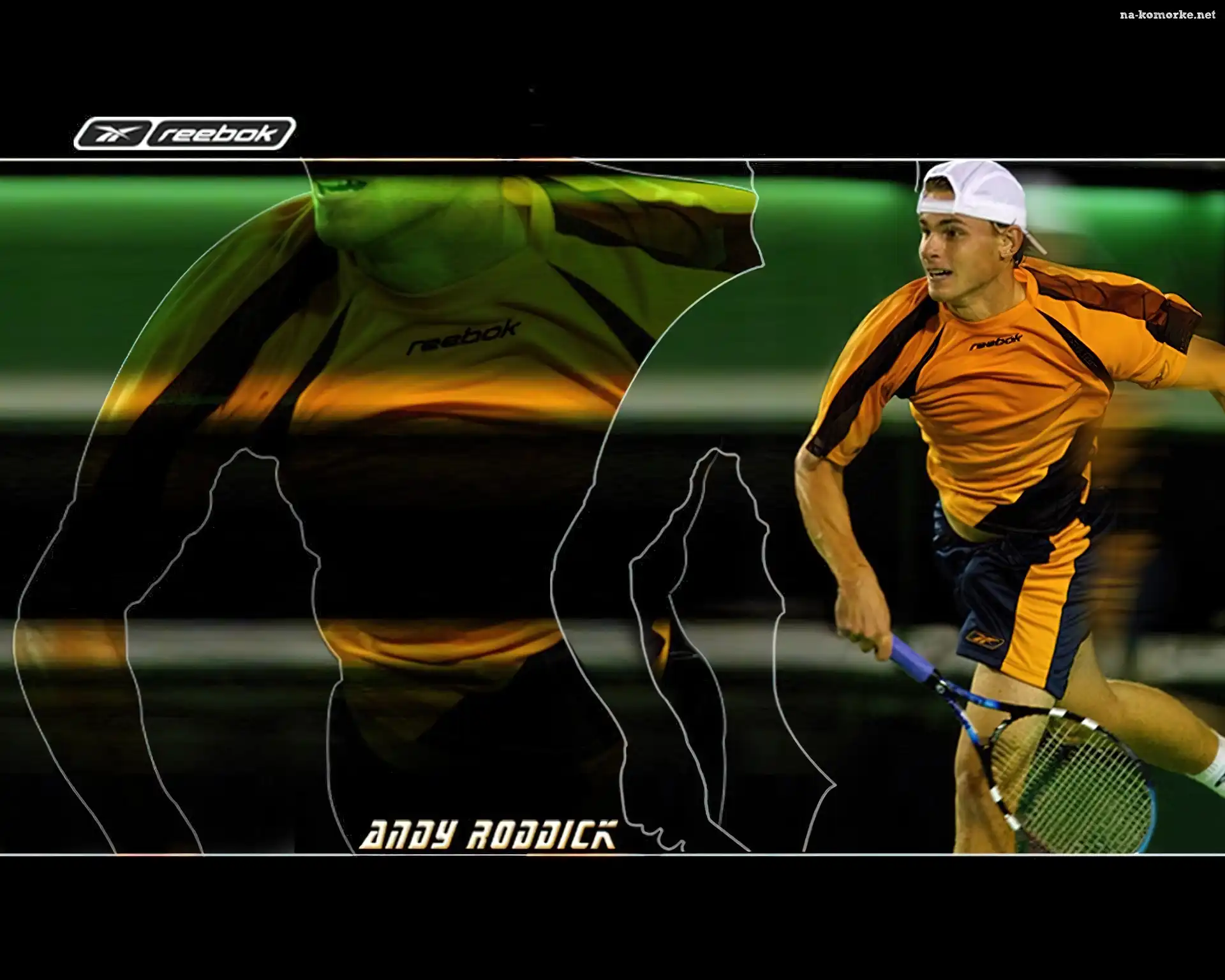 Logo, Tenisista, Reebok, Andy Roddick