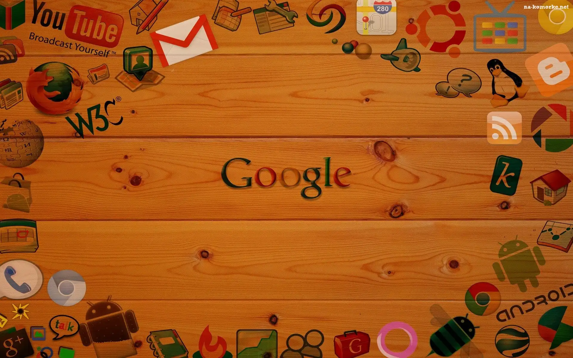 Logo, Ikony, Google, Deski
