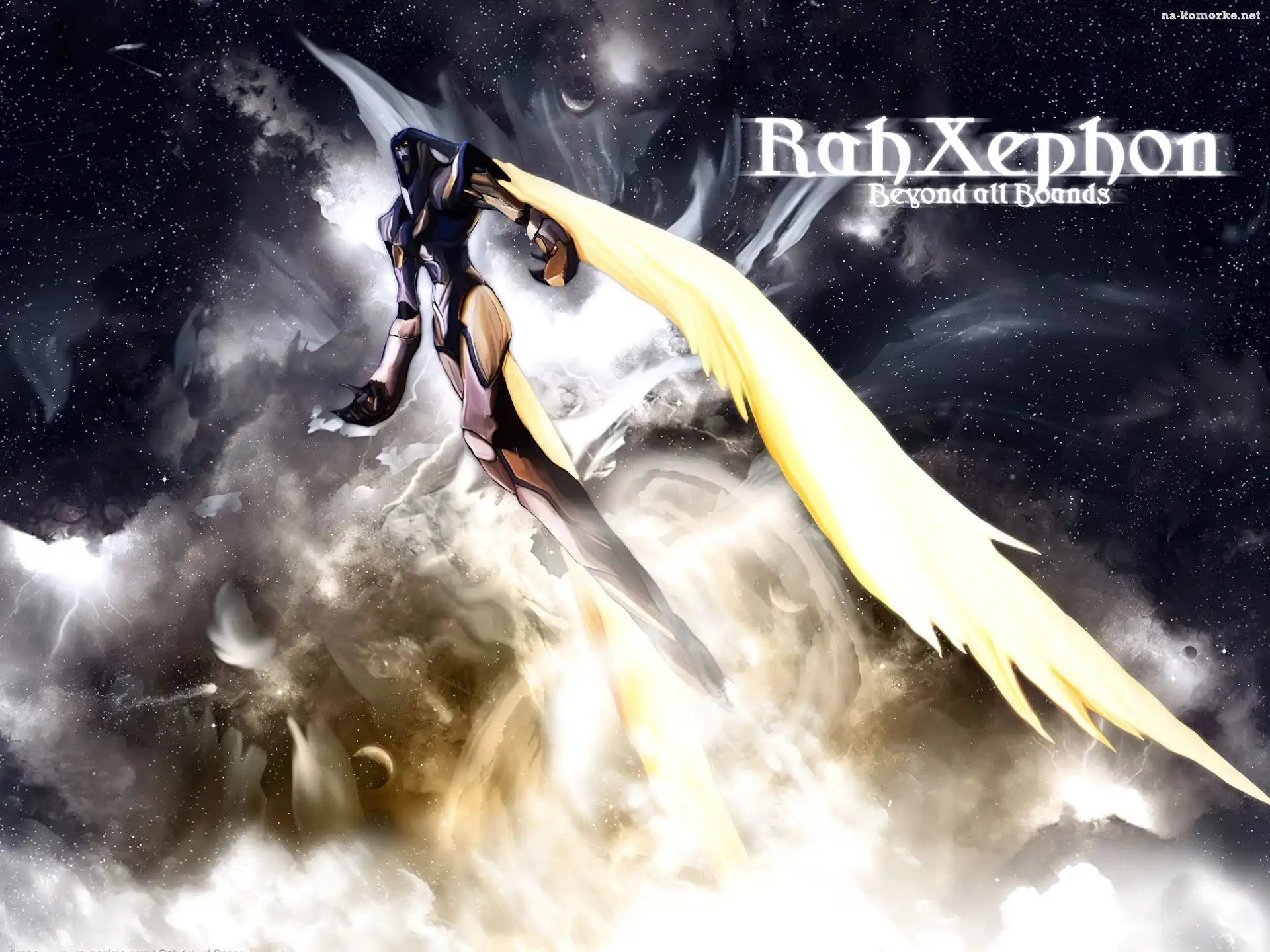 lot, Rahxephon, postać, kosmos, skrzydła