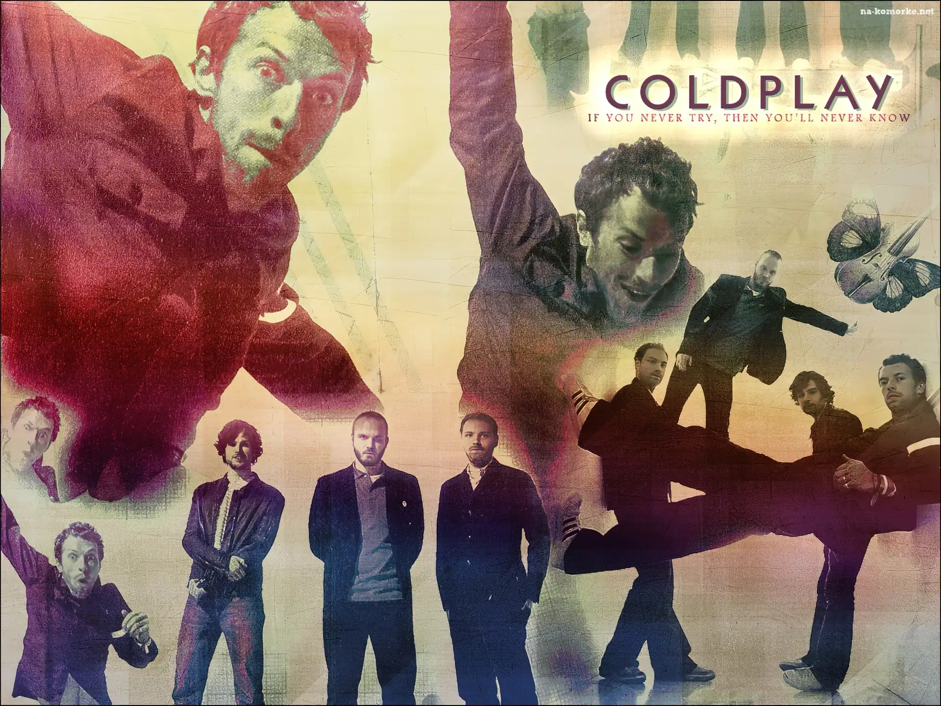 Coldplay, ludzie, zespół
