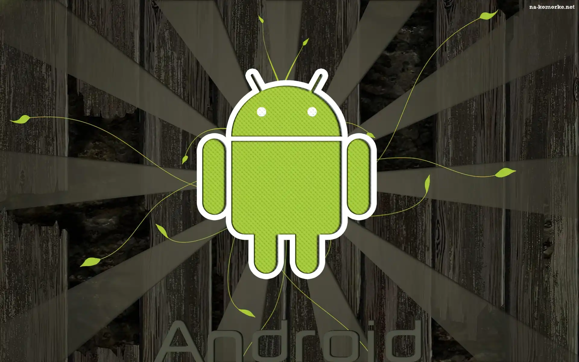 Zielony, Ludzik, Android