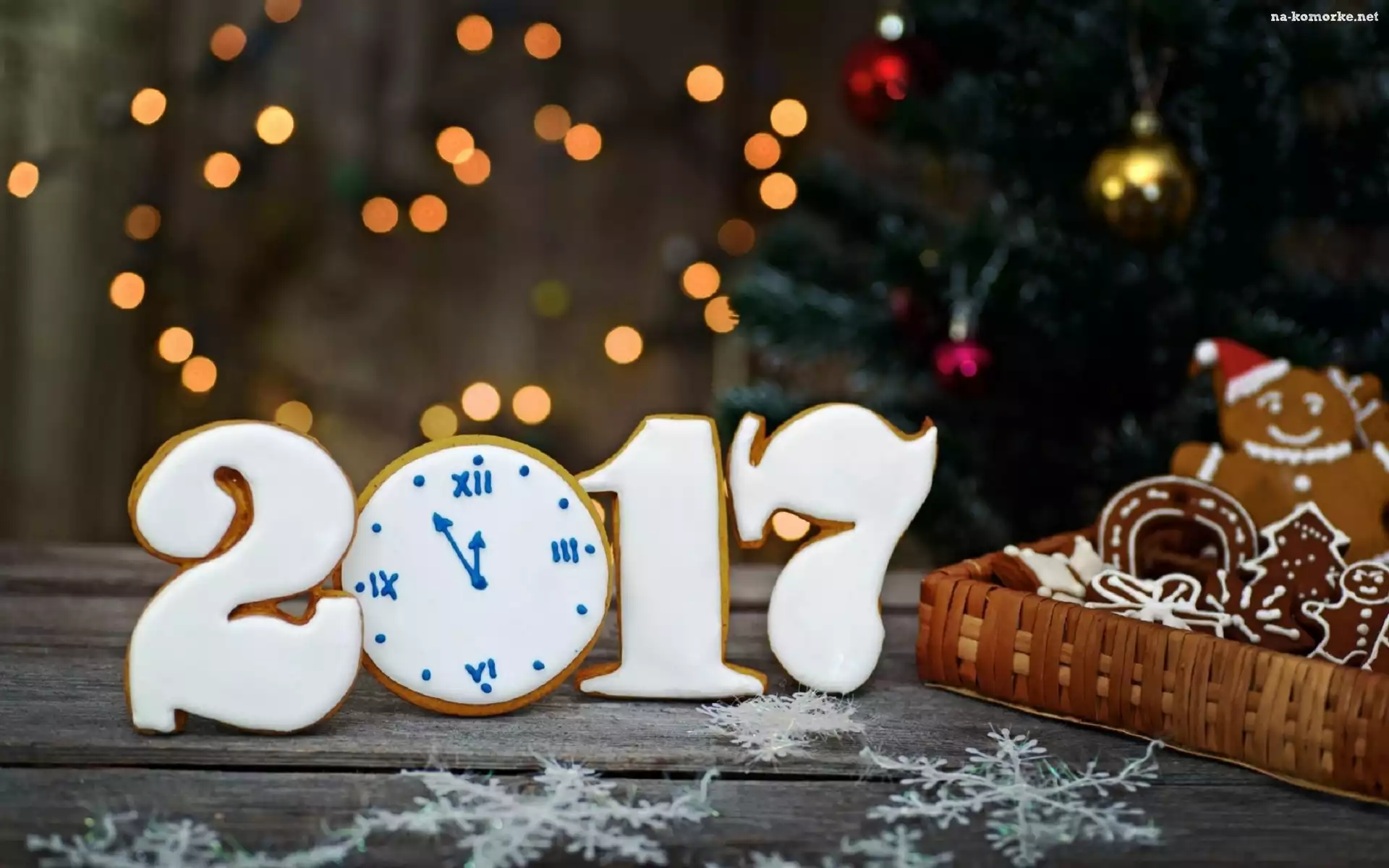 Lukrowany, Bokeh, Nowy Rok 2017, Pierniczki