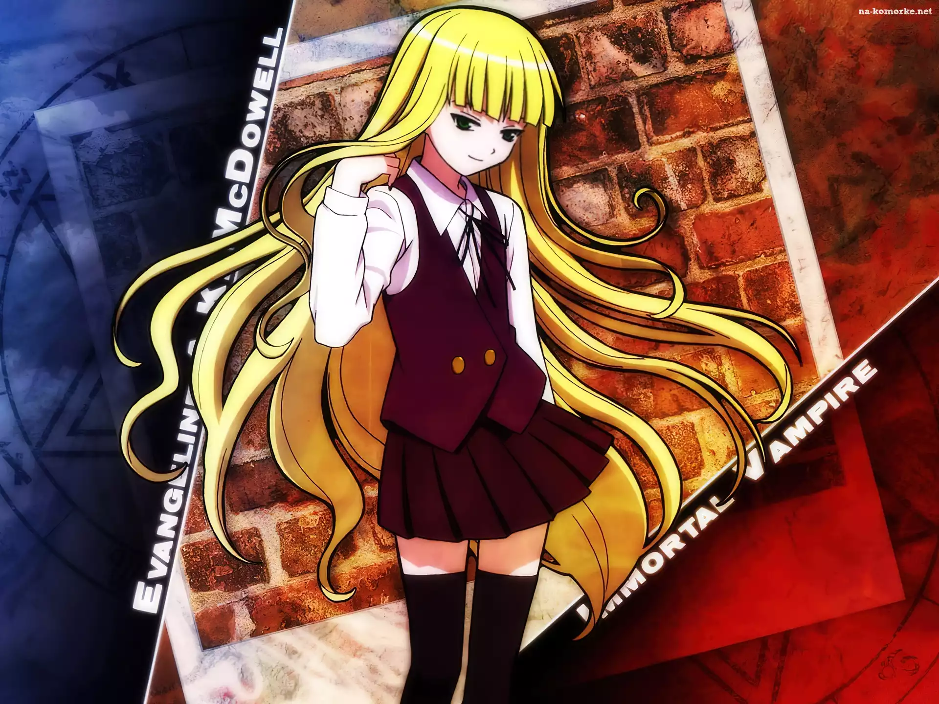 Mahou Sensei Negima, mur, kobieta