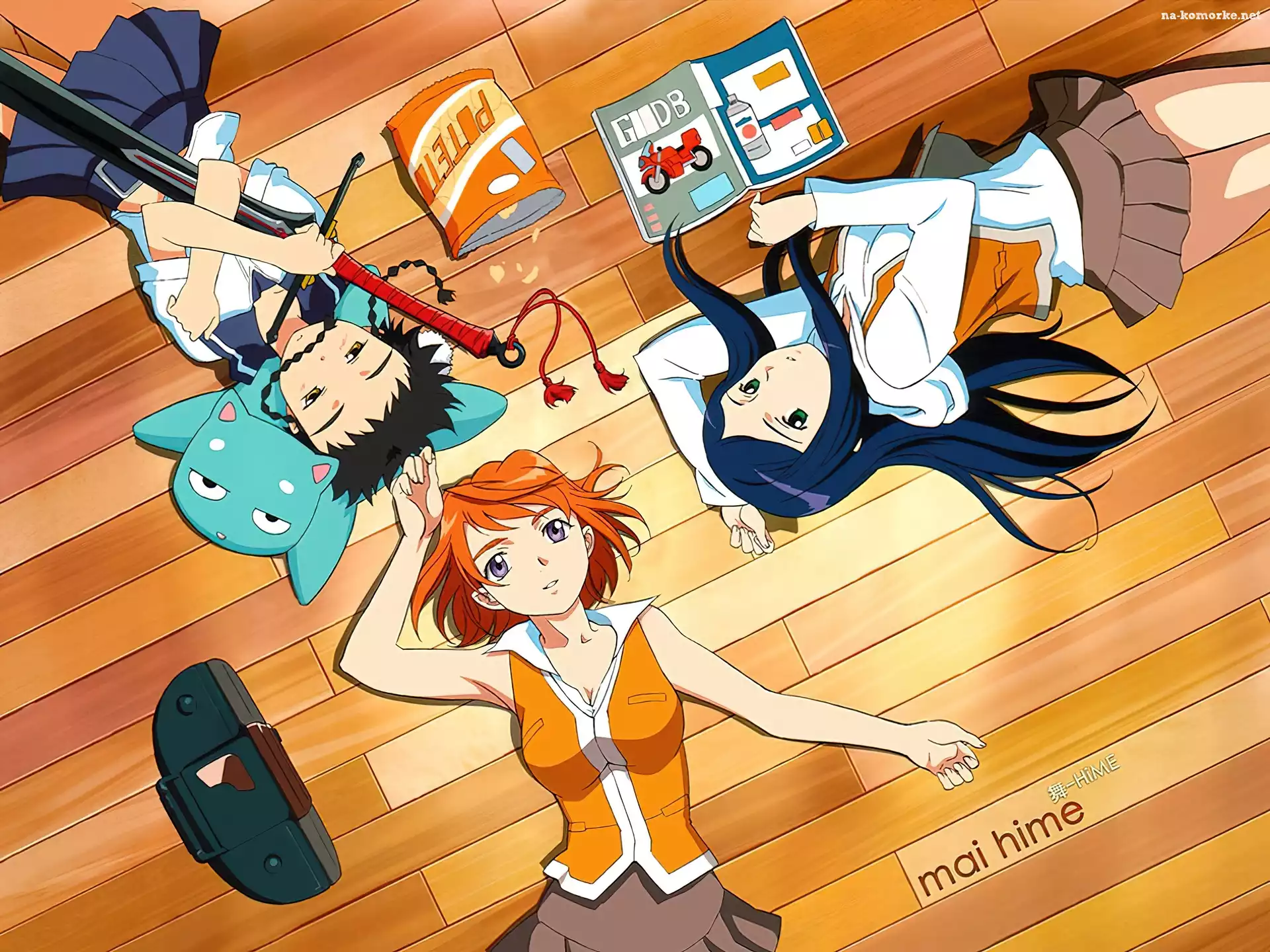 kobiety, impreza, Mai Hime, znajomi
