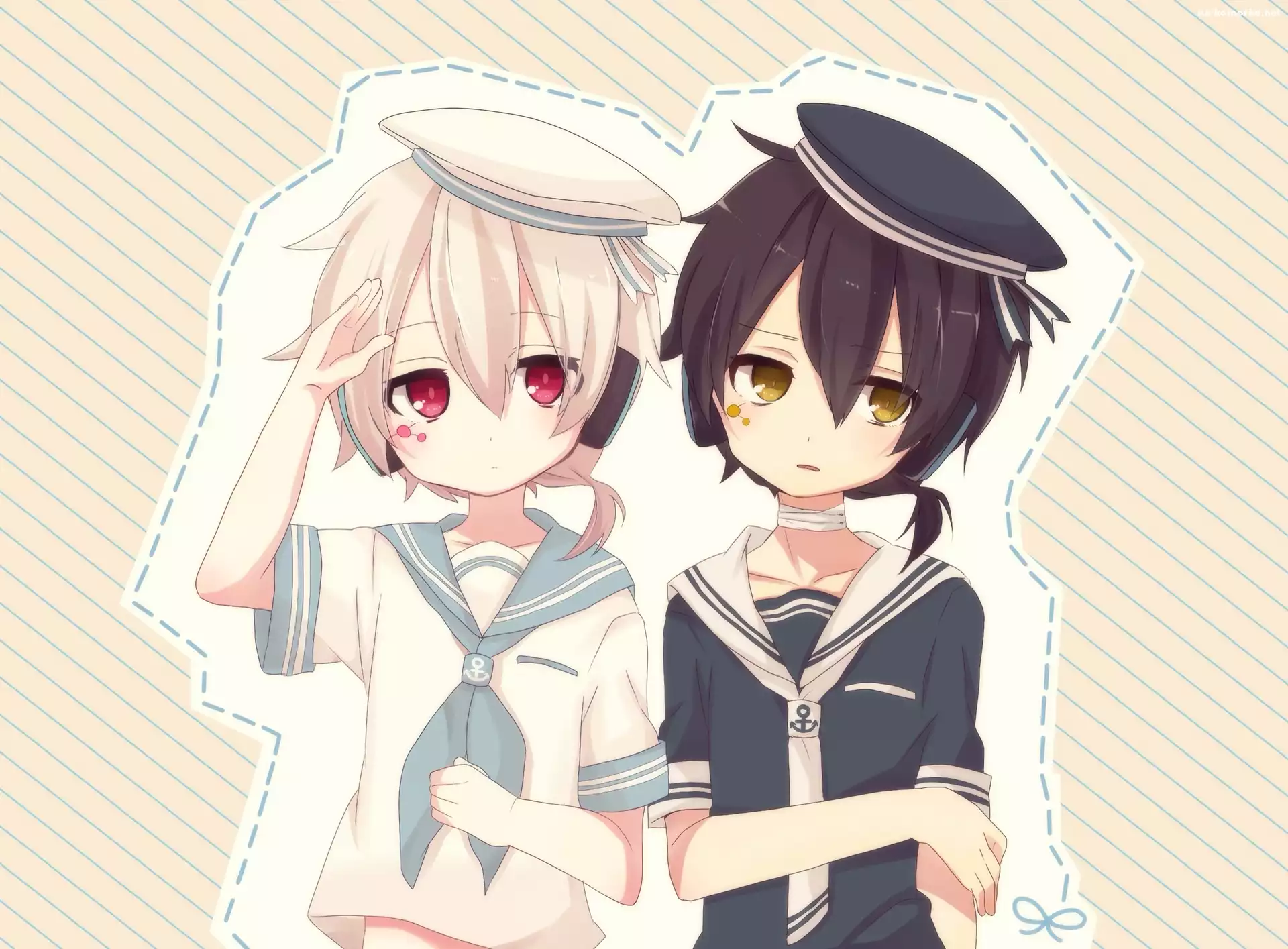manga, Kagerou Project, Konoha, Kuroha, anime