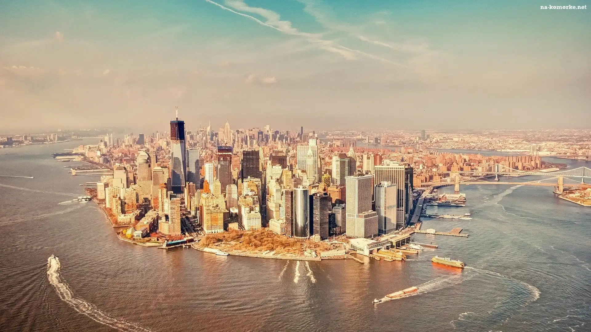 Manhattan, Z Lotu Ptaka, Nowy Jork