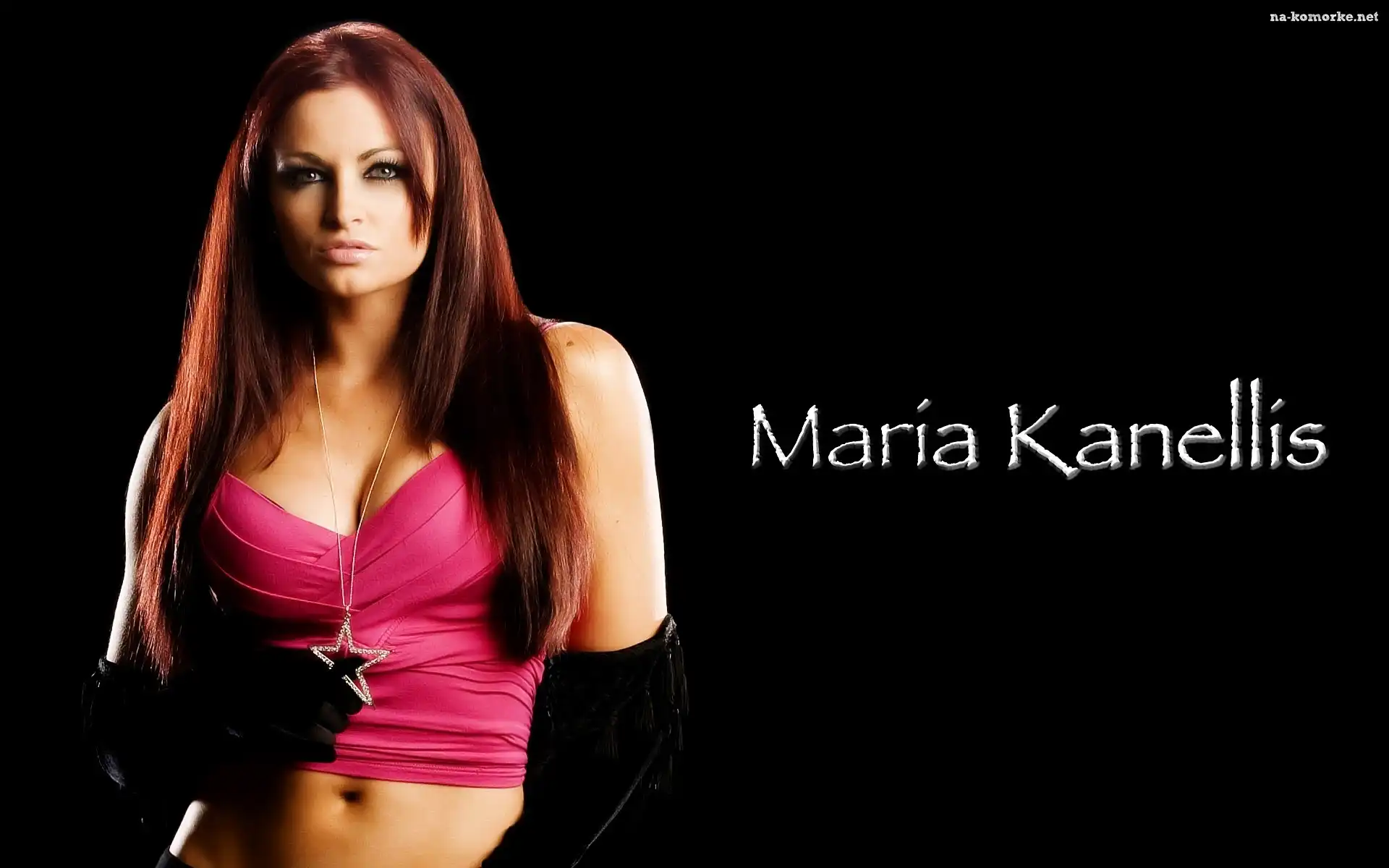 Maria Kanellis, Długie, Włosy