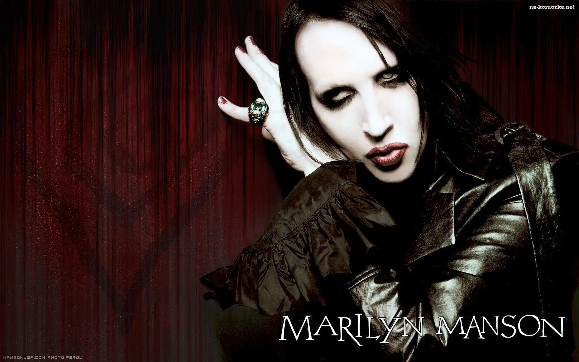 Marilyn Manson, Ostry, Makijaż
