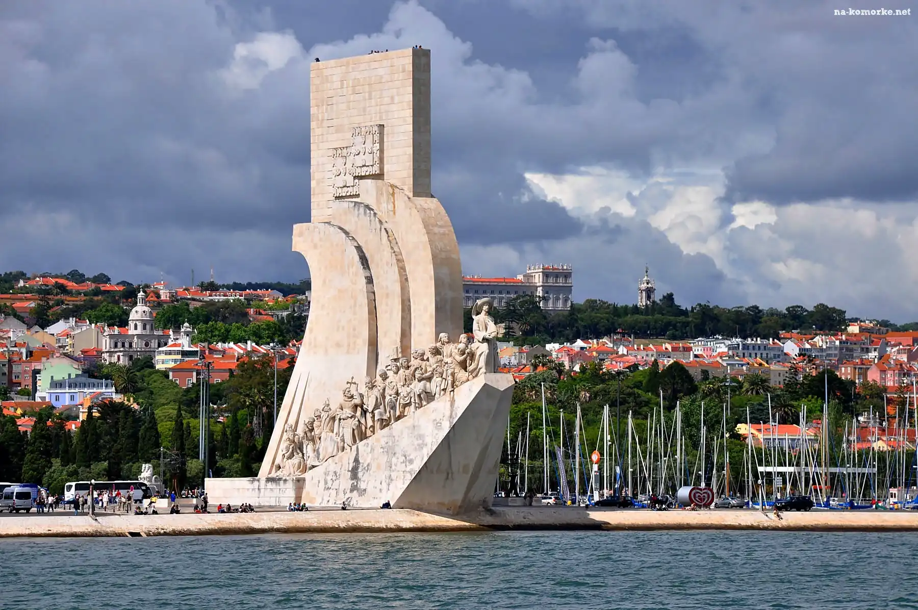 Lizbona, Marina, Łodzie, Morze, Wybrzeże, Pomnik, Odkrywców