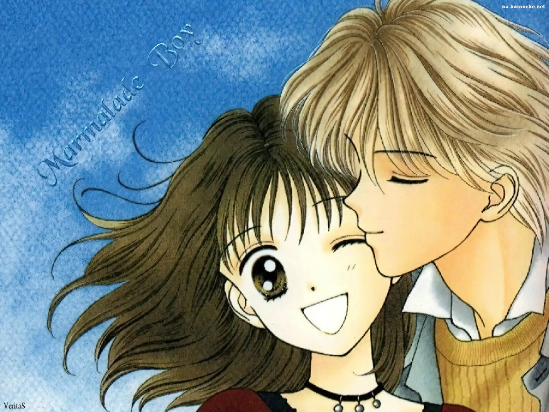 Marmalade Boy, uśmiech, ludzie, para