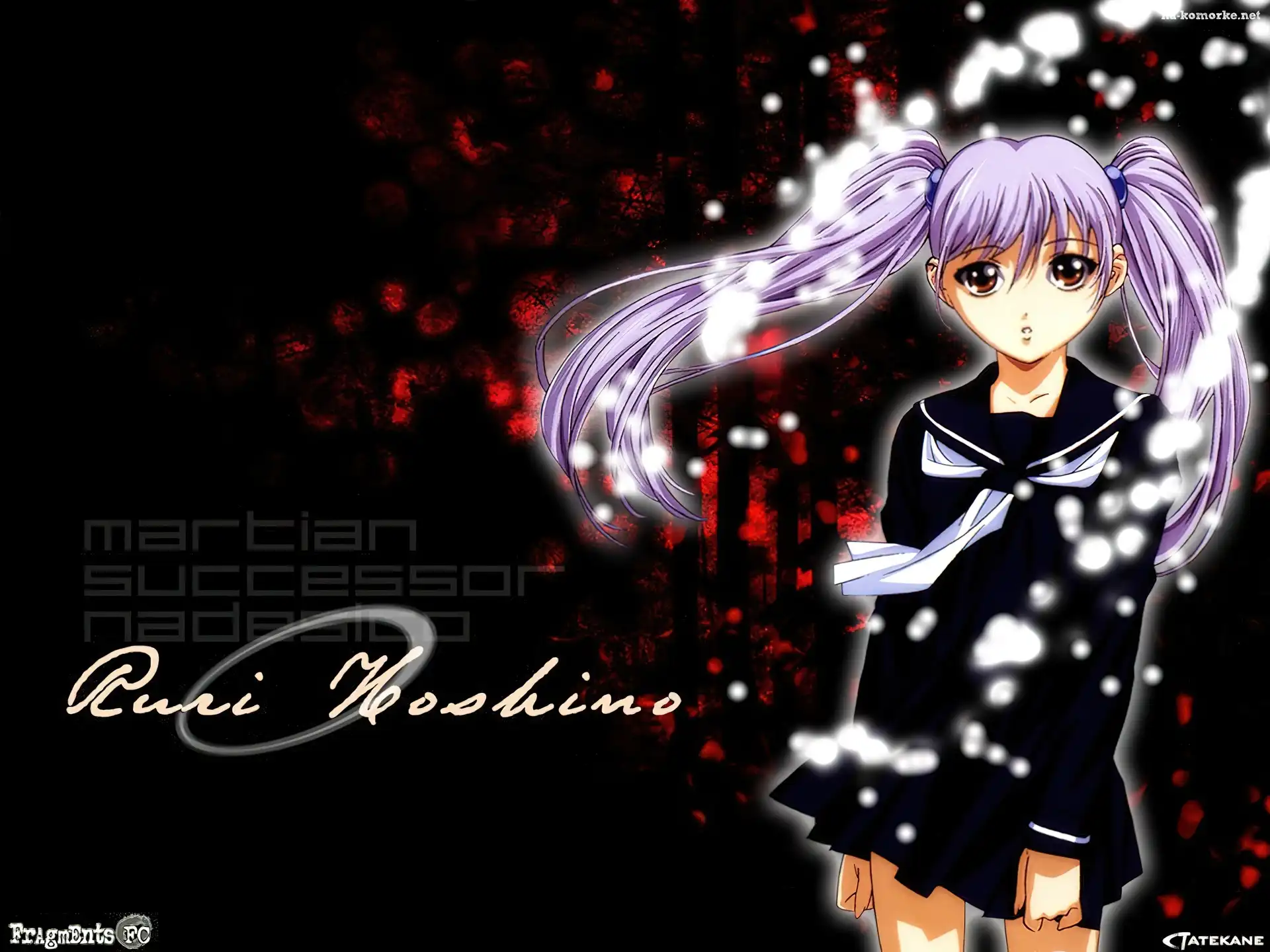 Martian Successor Nadesico, warkocz, dyskoteka, kobieta