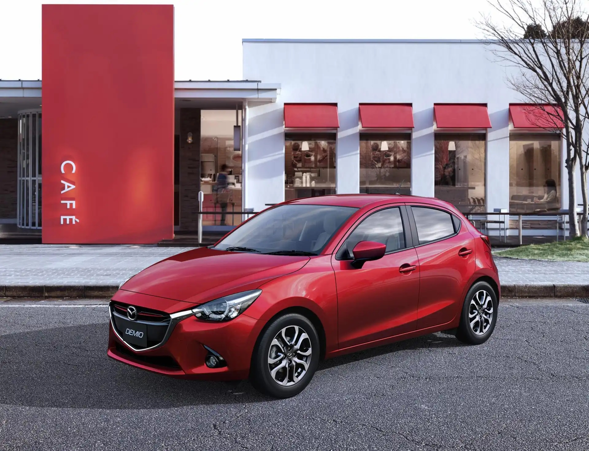 Mazda 2, Restauracja, Model, 2015