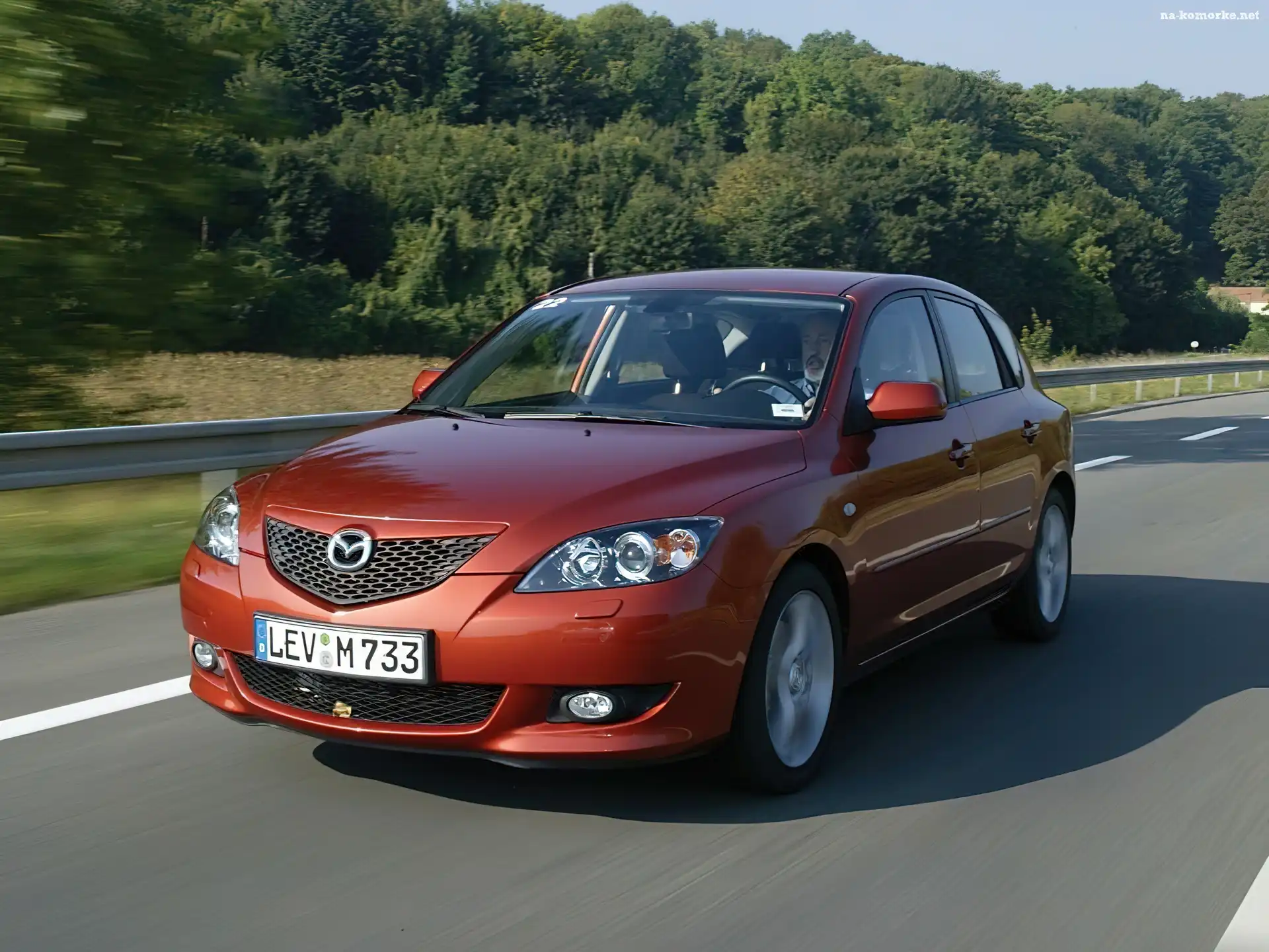 Wiśniowa, Mazda 3