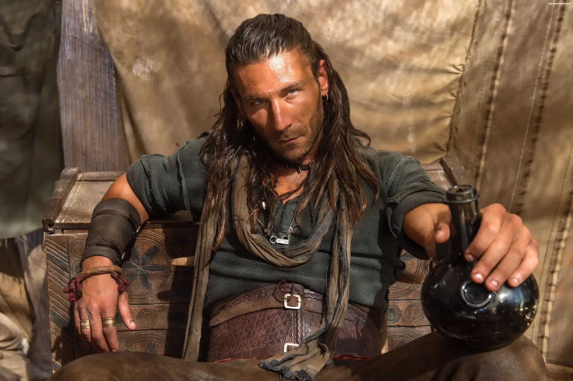 Kapitan Charles Vane, Serial, Black Sails, Piraci, Zach McGowan