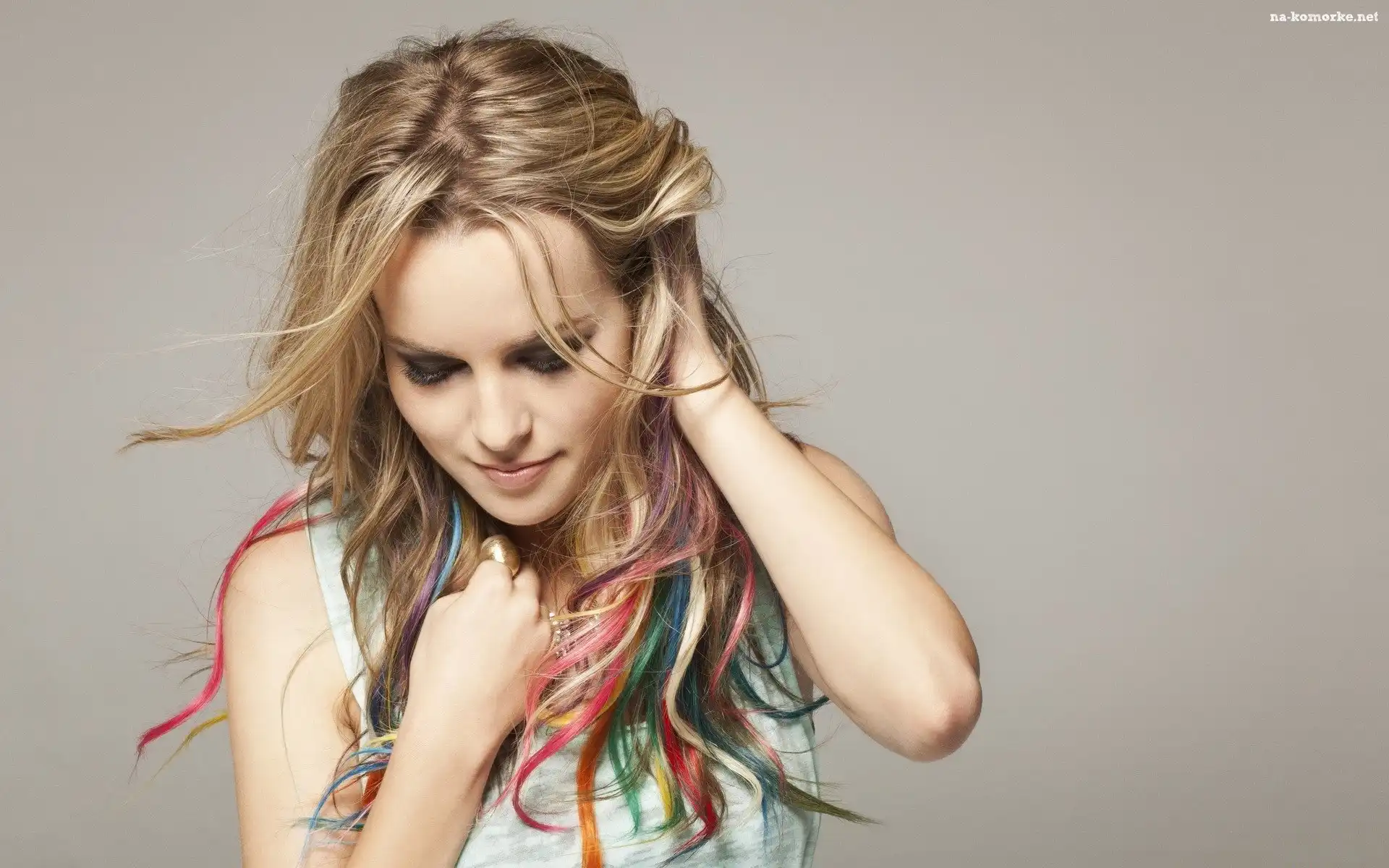 Bridgit Mendler, Kolorowe, Dziewczyna, Piosenkarka, Włosy, Aktorka