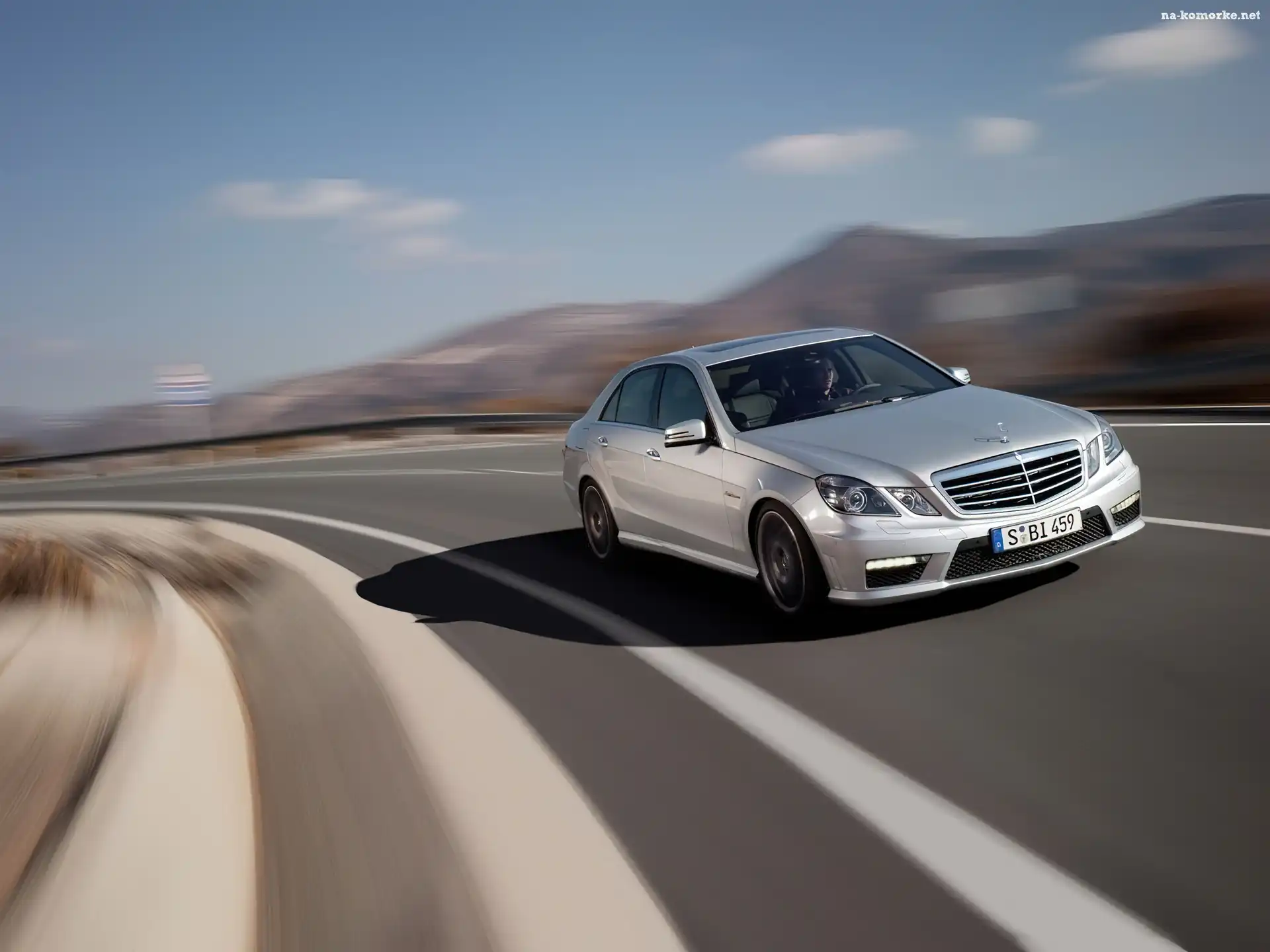 Mercedes Benz E63, Zakręt, AMG, W212