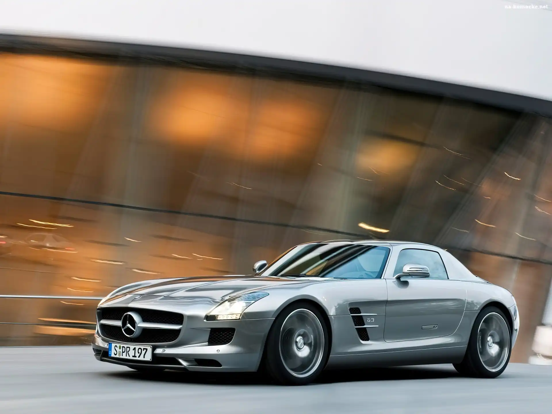 Mercedes SLS, Powietrza, AMG, Wloty