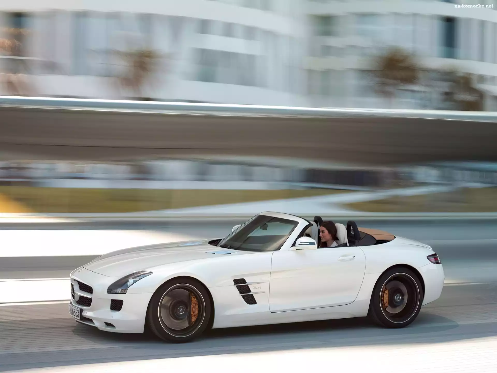 Mercedes-Benz SLS Roadster, Kobieta, AMG