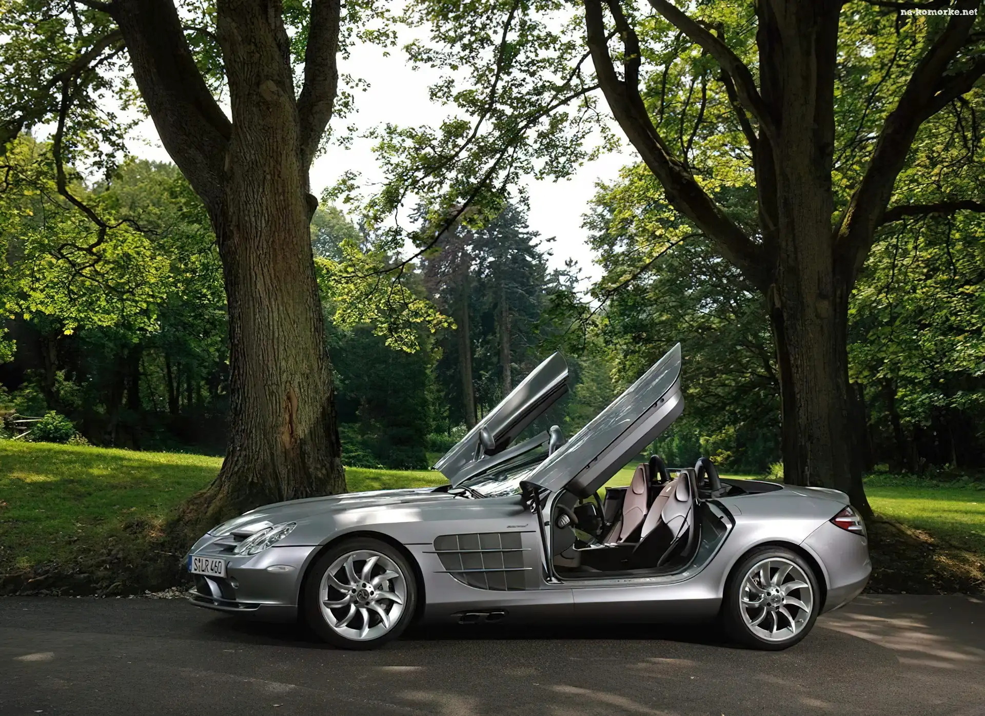 Mercedes SLR, Otwarte, Drzwi