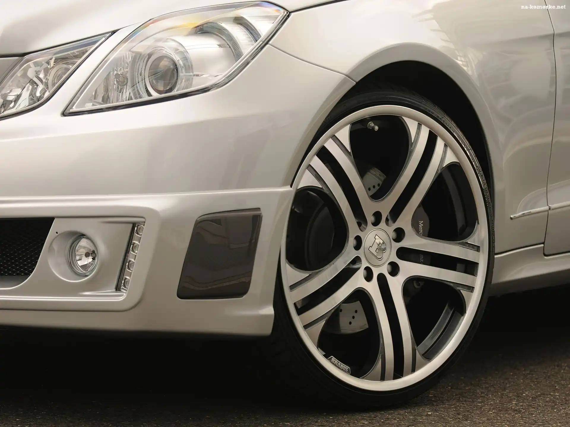 Mercedes, Brabus, W212, Alufelgi