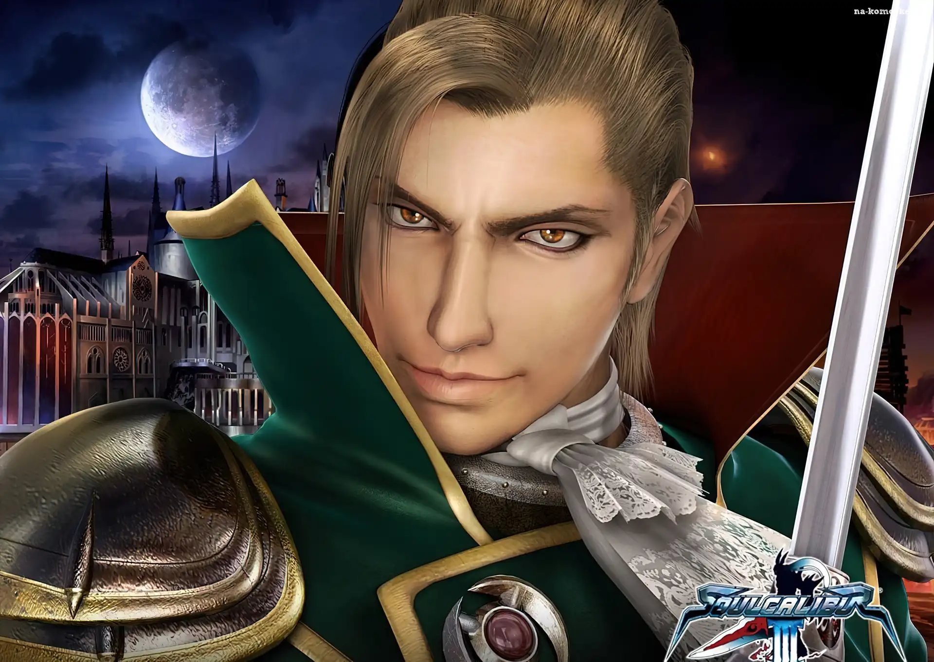 Zamek, Mężczyzna, Raphael, Soul Calibur III, Rapier