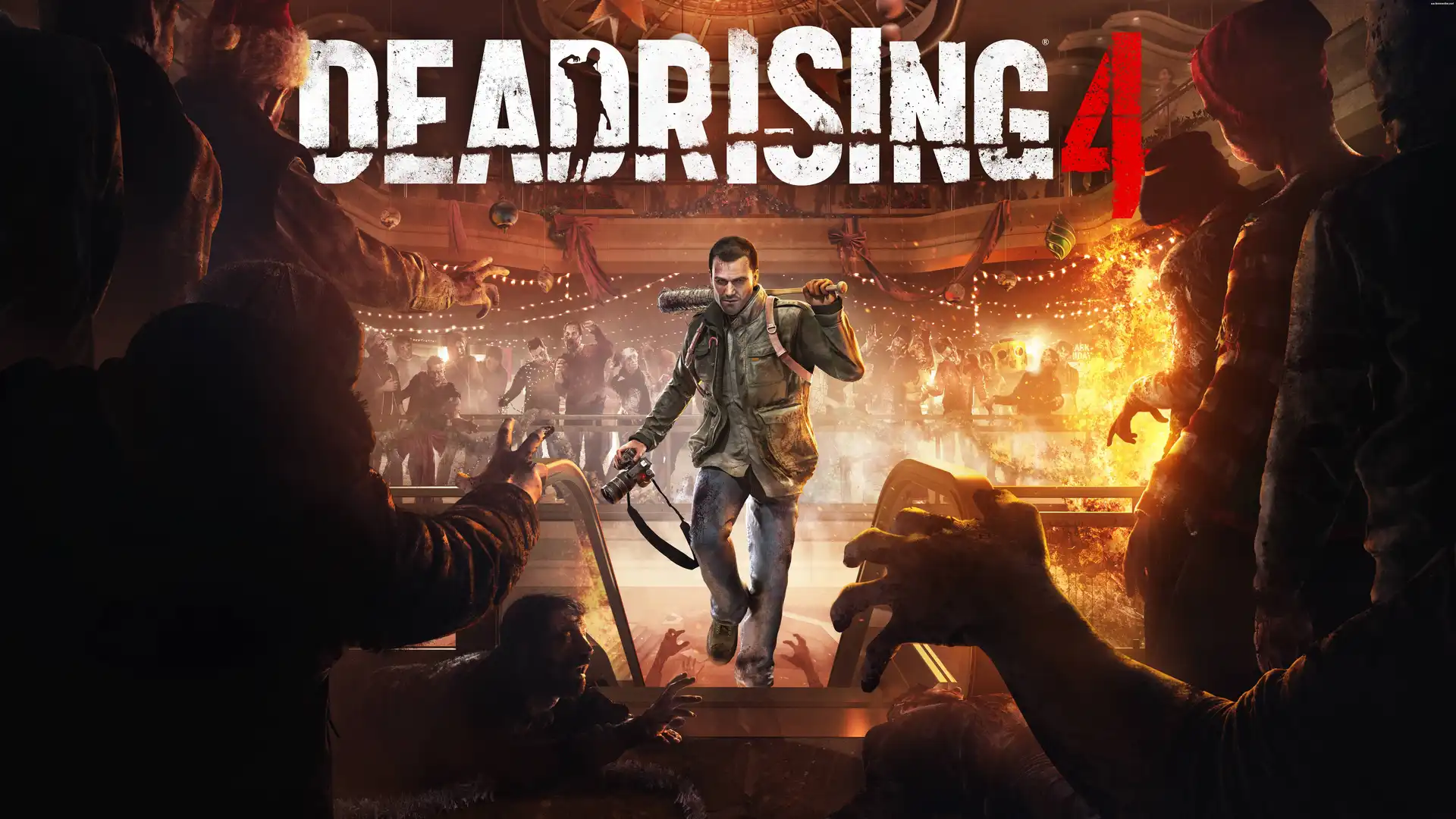 Centrum Handlowe, Zombie, Dead Rising 4, Aparat, Święta, Mężczyzna